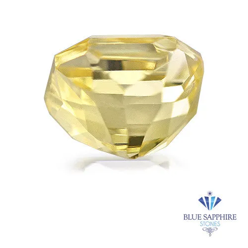 1.21 ct. Unheated Radiant Yellow Sapphire