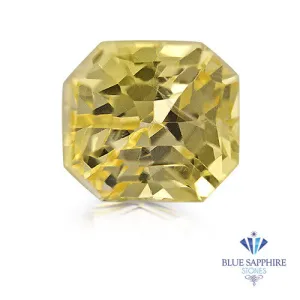 1.21 ct. Unheated Radiant Yellow Sapphire