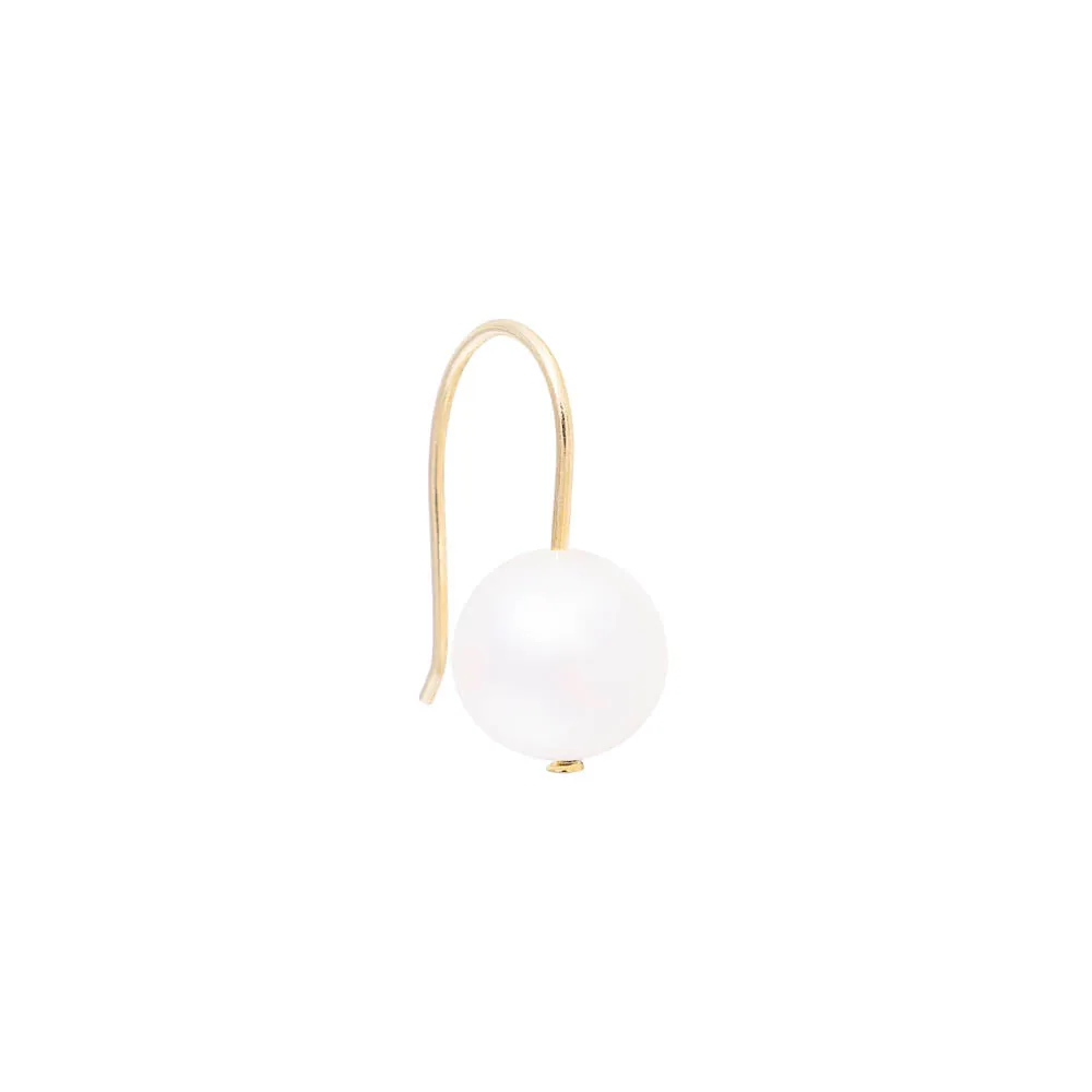 14K GOLD FRESHWATER PEARL ANNA HOOKS