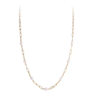 14K GOLD PEARL ELLA NECKLACE