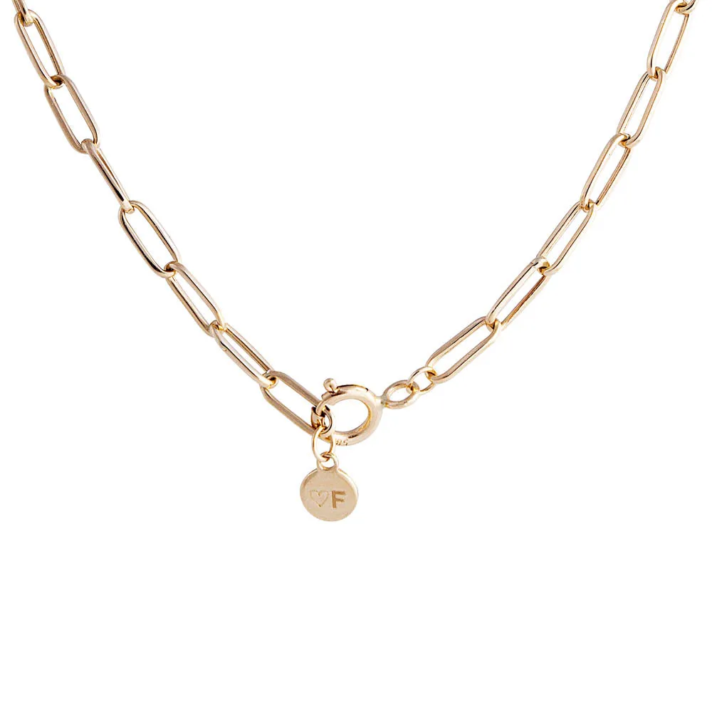 14K GOLD PEARL ELLA NECKLACE