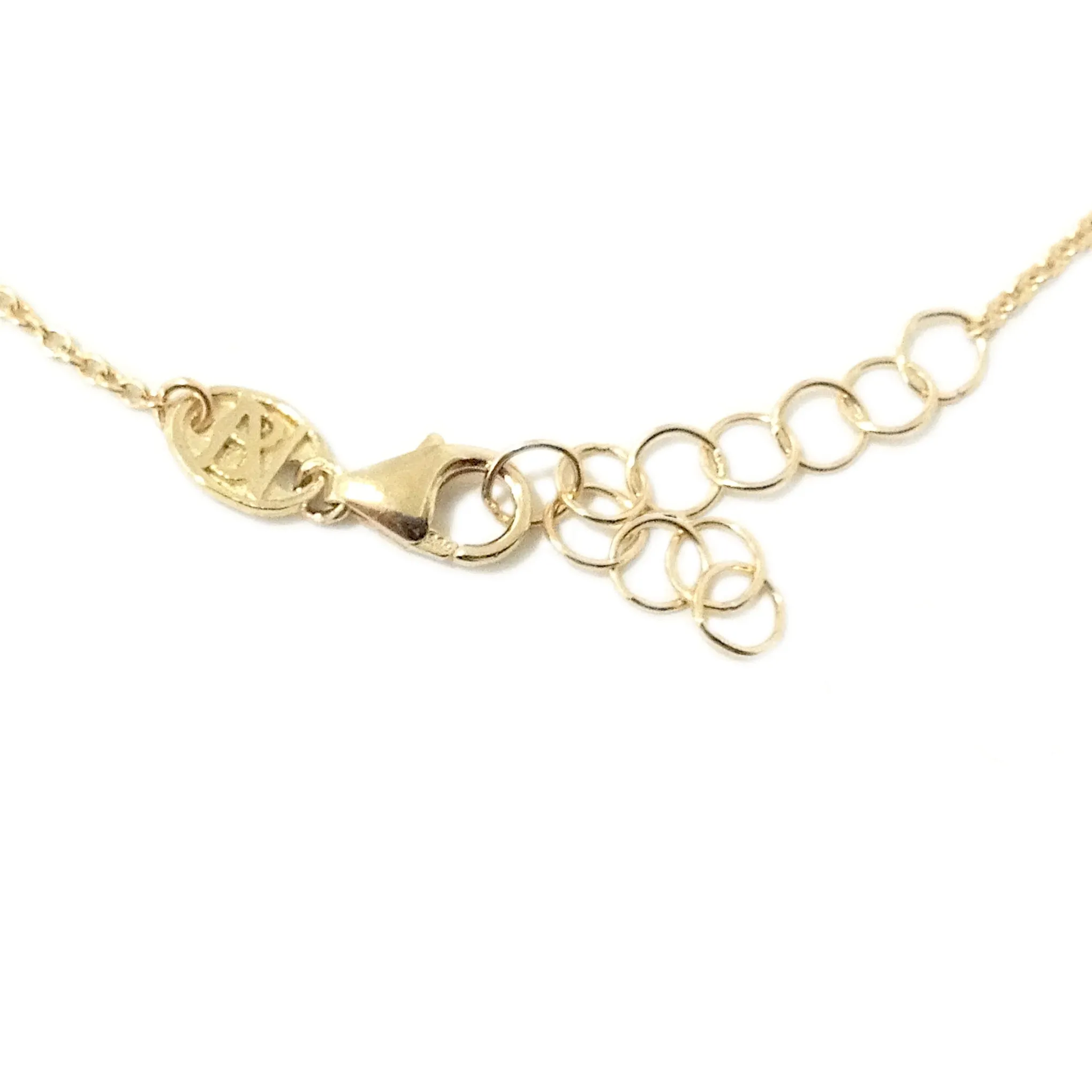 14K Gold Triple Marijuana Bracelet