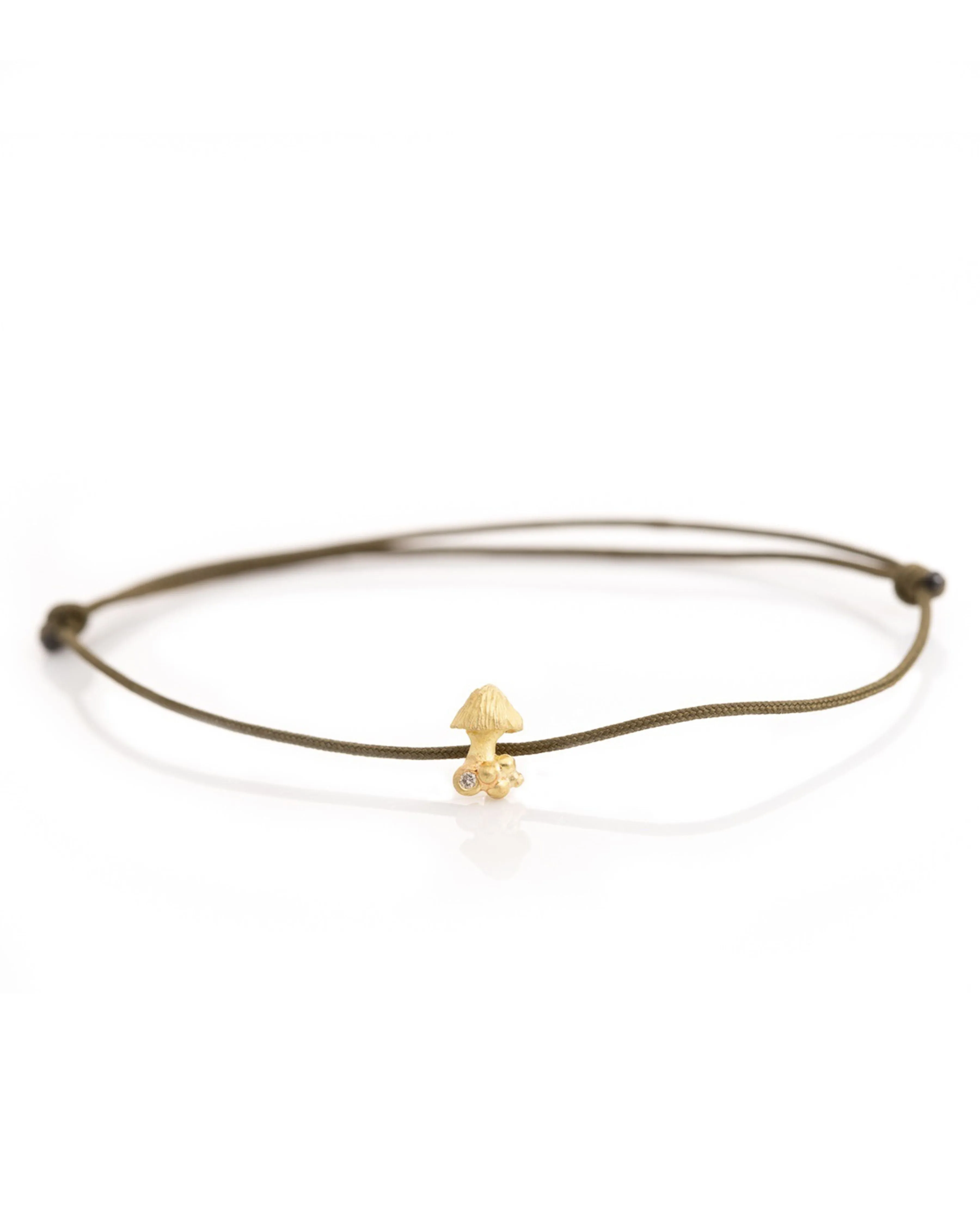 18k bracelet w/ white diamond