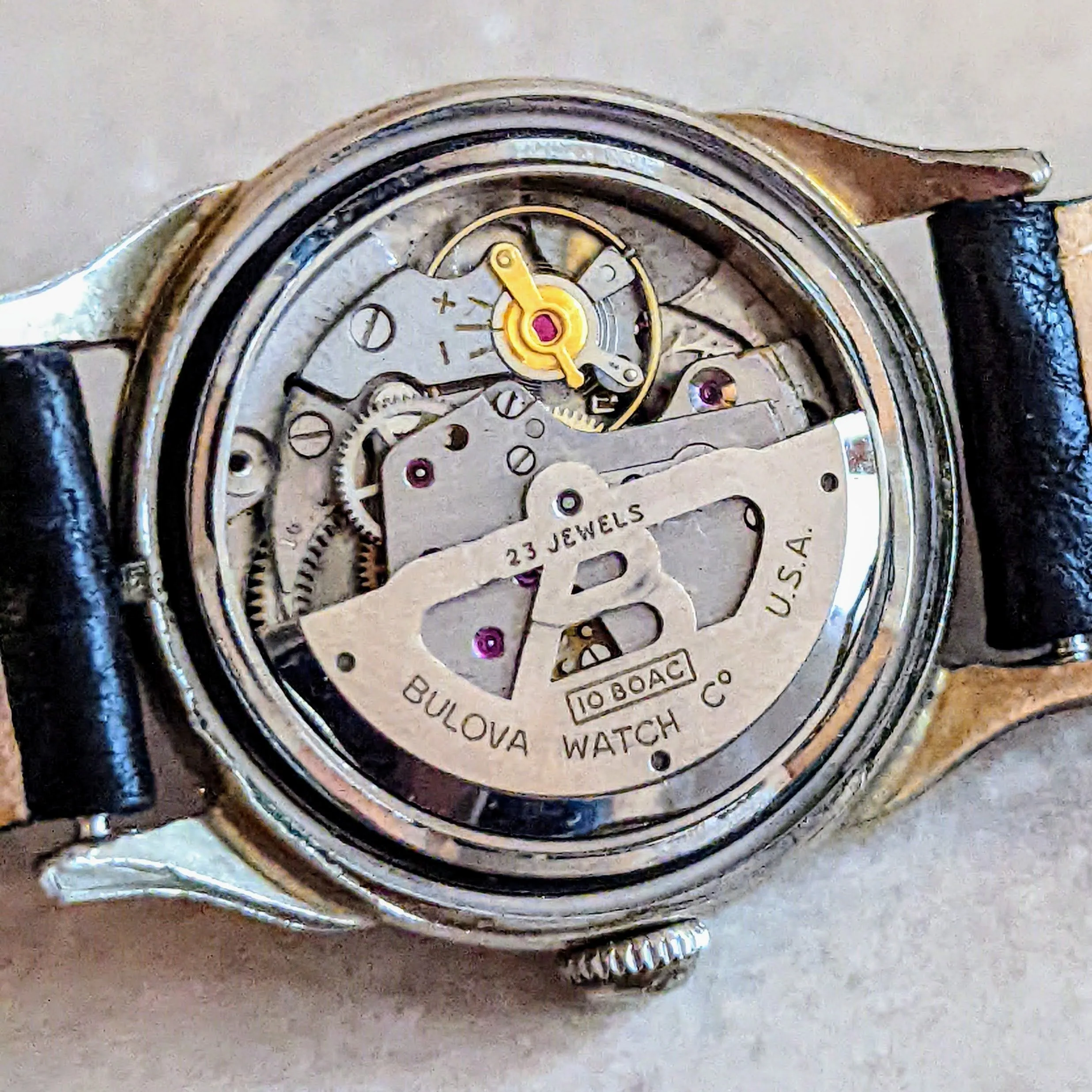 1954 BULOVA 23 'A' Watch 23 Jewels Cal. 10BOAC USA Made
