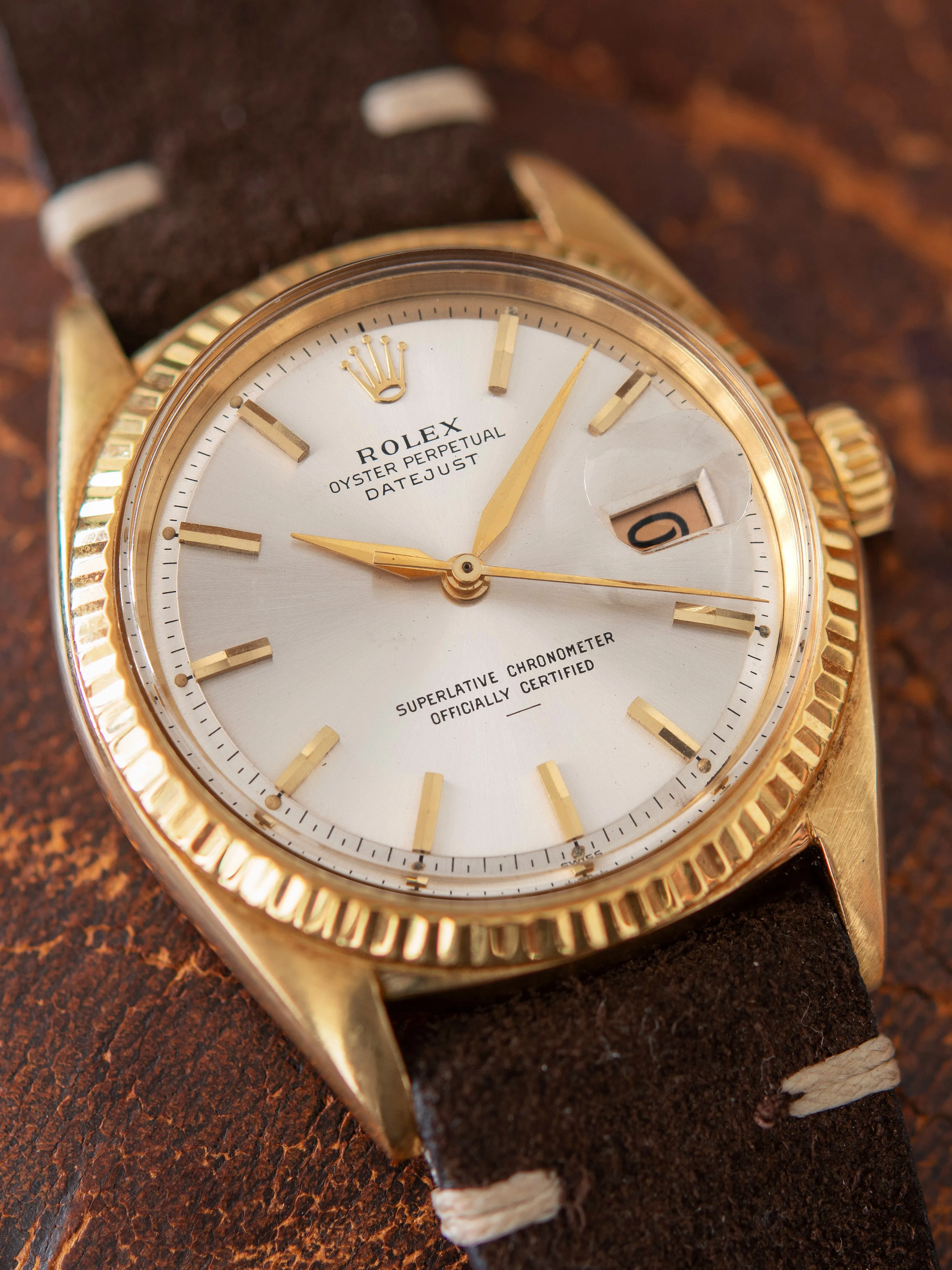 1963 Rolex Datejust 14K YG (Ref. 1601) Underline Dial