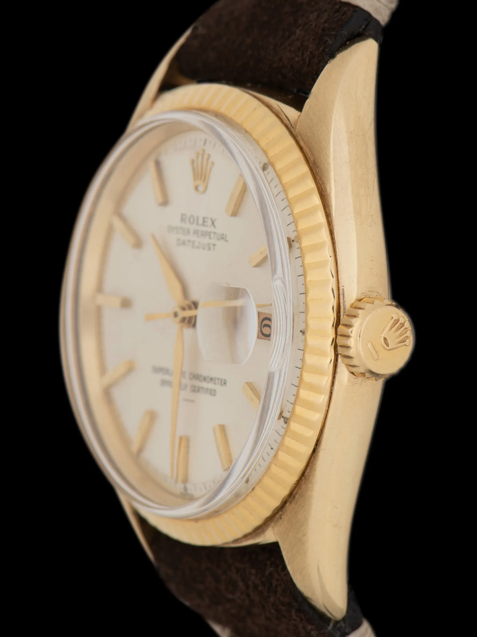 1963 Rolex Datejust 14K YG (Ref. 1601) Underline Dial