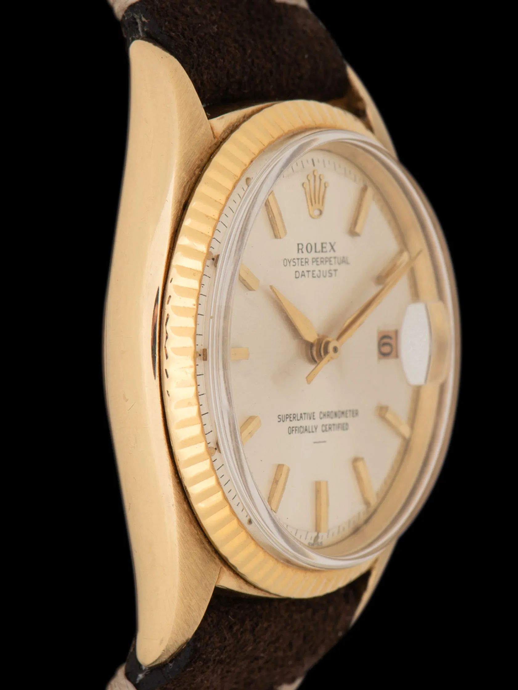 1963 Rolex Datejust 14K YG (Ref. 1601) Underline Dial