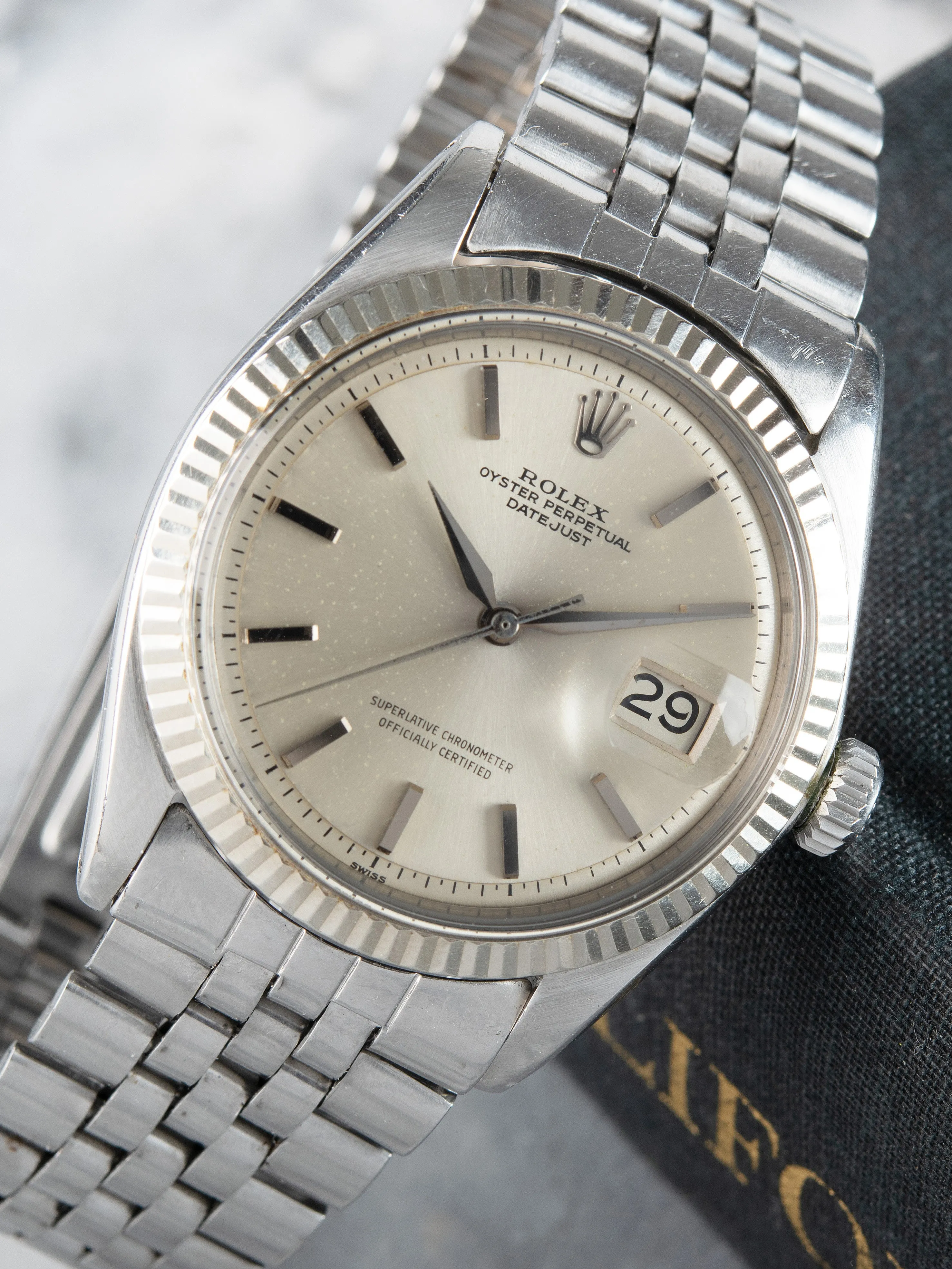 1963 Rolex Datejust (Ref. 1601) Non-Luminous Dial