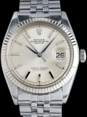 1963 Rolex Datejust (Ref. 1601) Non-Luminous Dial
