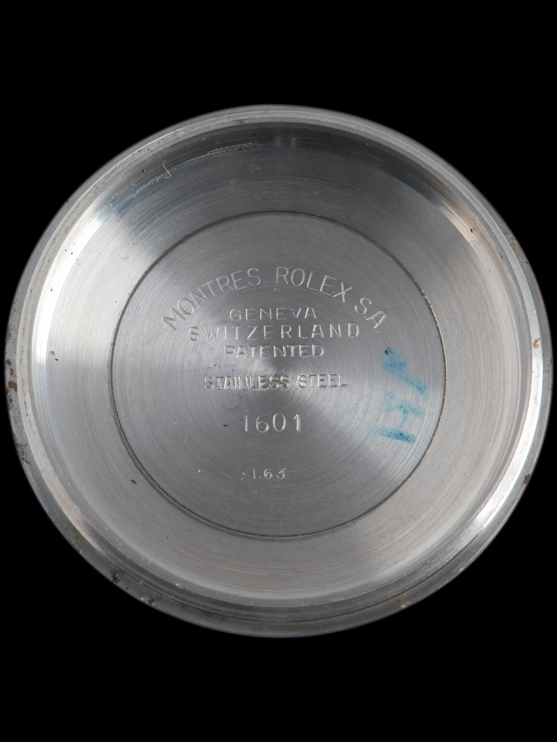 1963 Rolex Datejust (Ref. 1601) Non-Luminous Dial