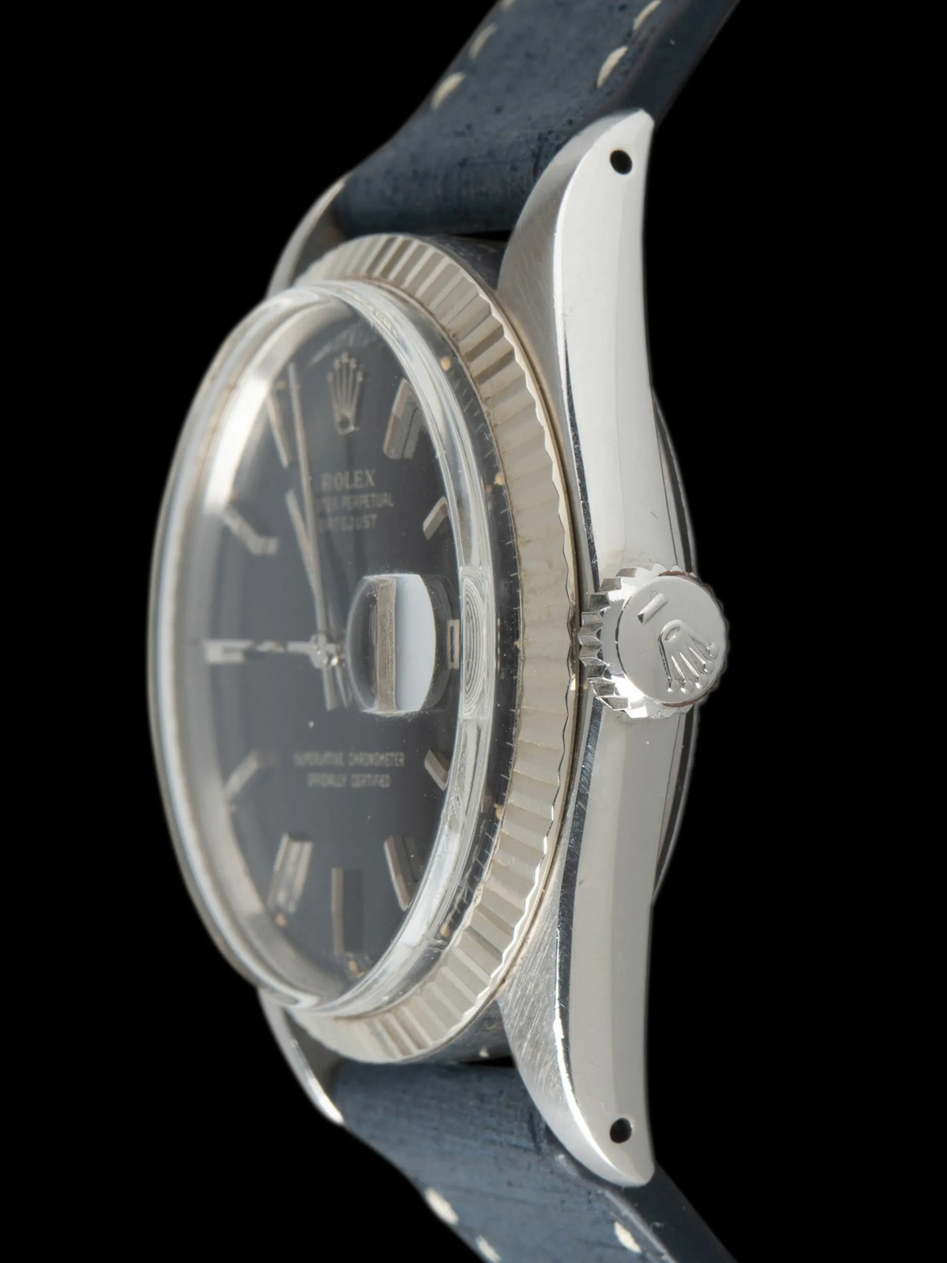 1965 Rolex Datejust (Ref. 1601) Black Gilt Dial