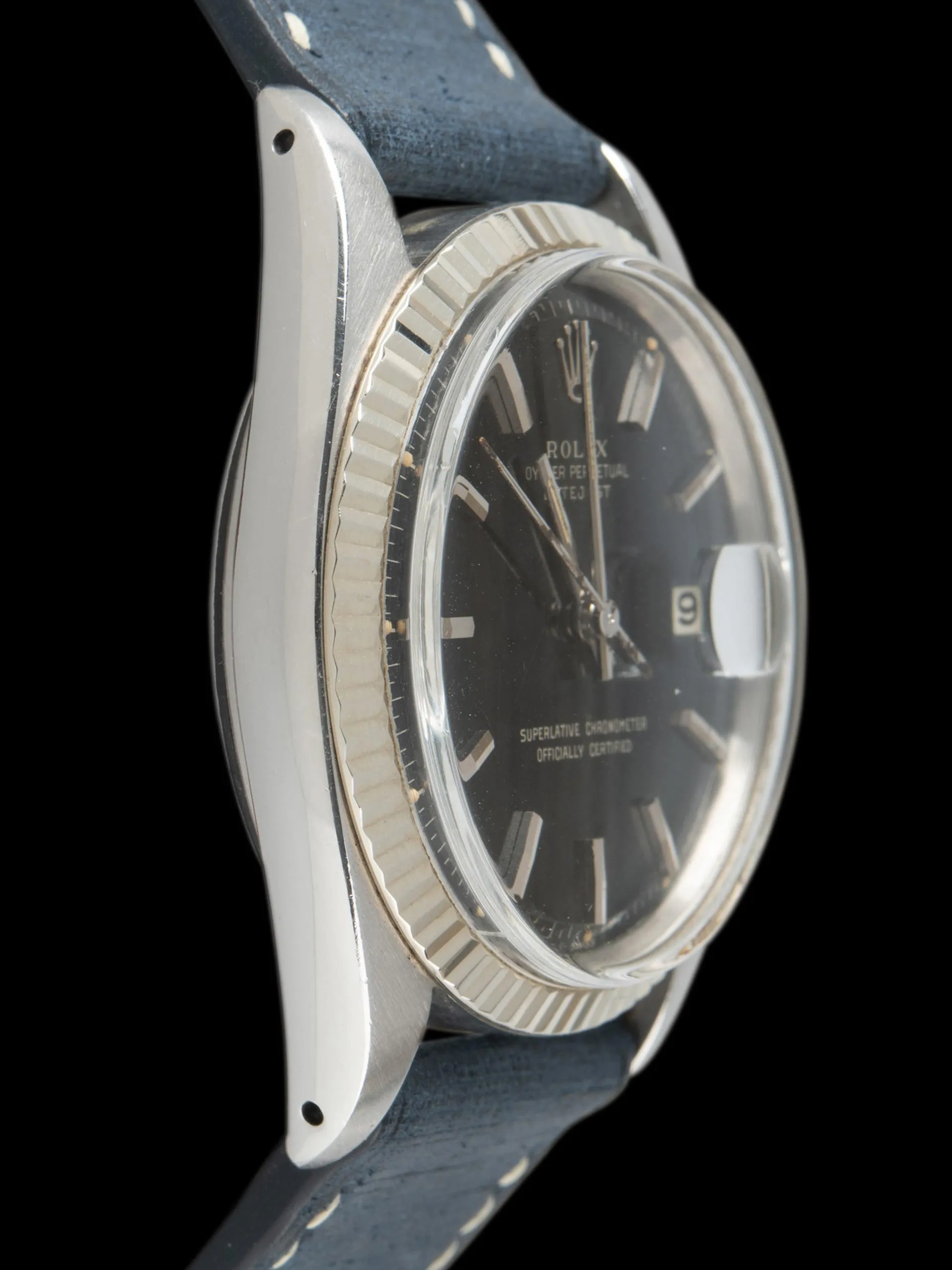 1965 Rolex Datejust (Ref. 1601) Black Gilt Dial