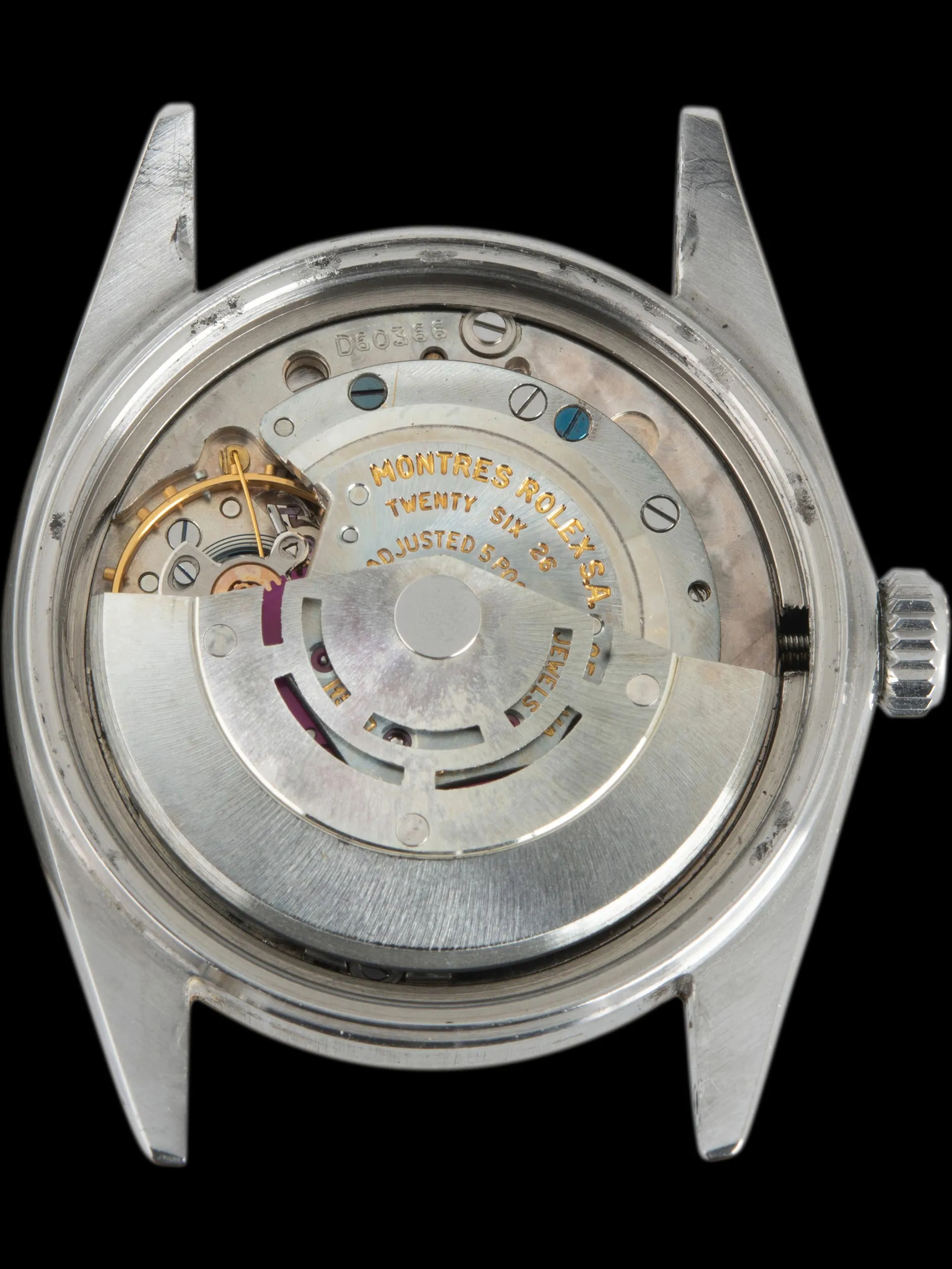 1965 Rolex Datejust (Ref. 1601) Black Gilt Dial