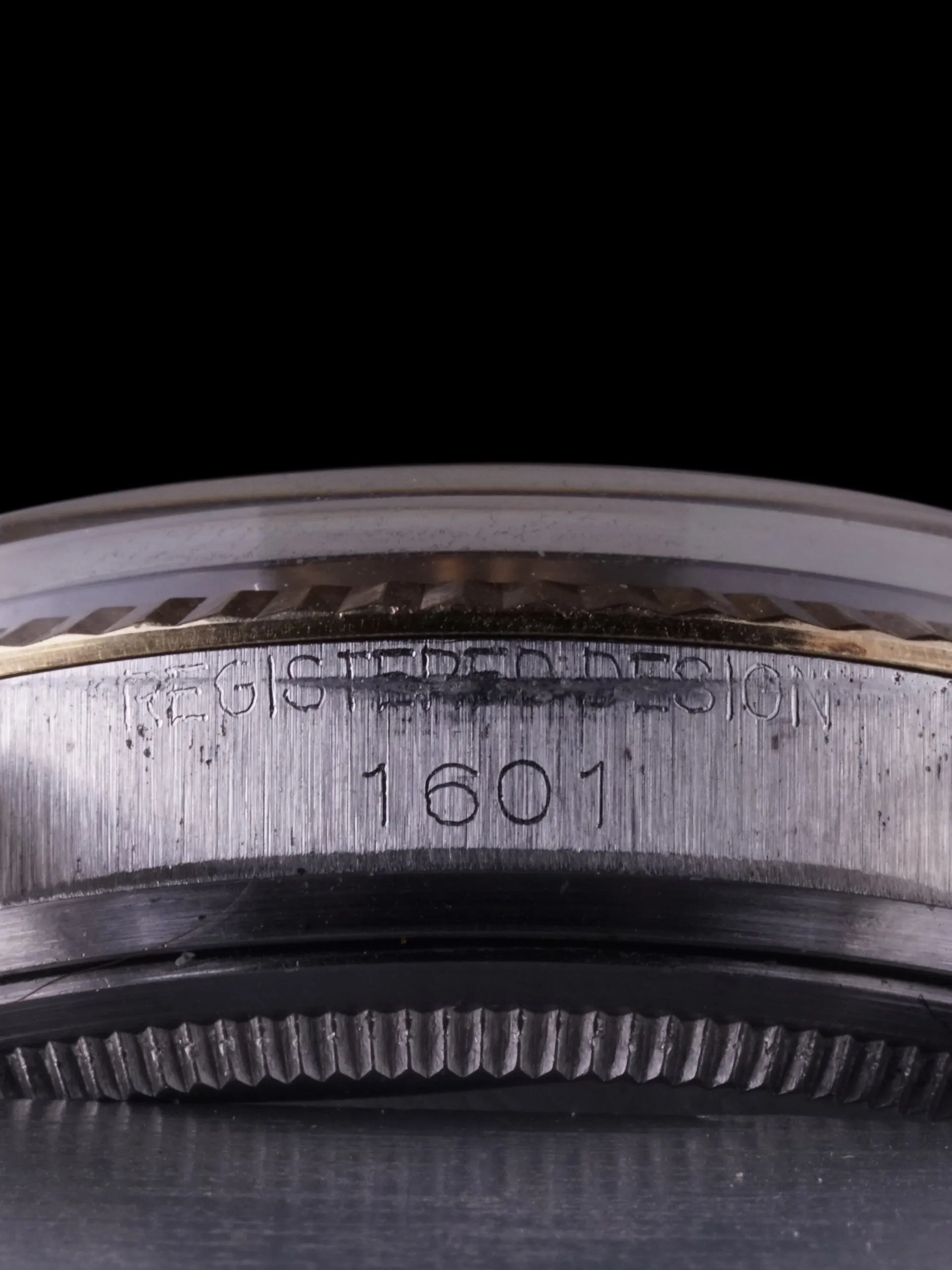 1966 Rolex Two-Tone Datejust (Ref. 1601) "Doorstop Dial" W/ Box & Papers