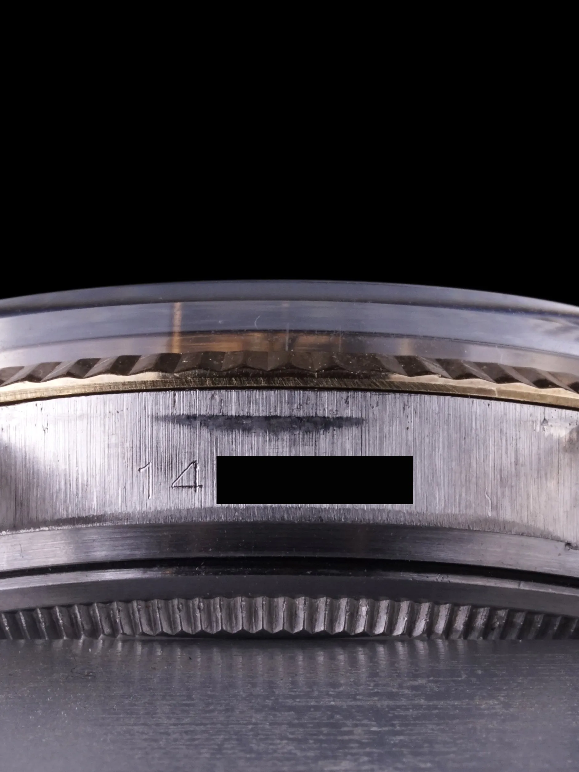 1966 Rolex Two-Tone Datejust (Ref. 1601) "Doorstop Dial" W/ Box & Papers