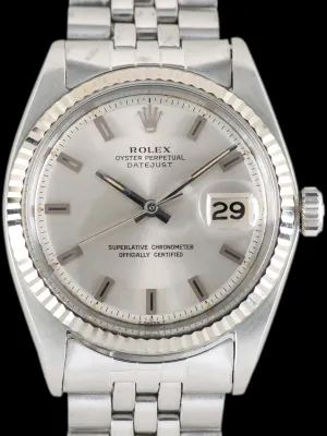 1967 Rolex Datejust (Ref. 1601) Silver "Block Marker" Dial