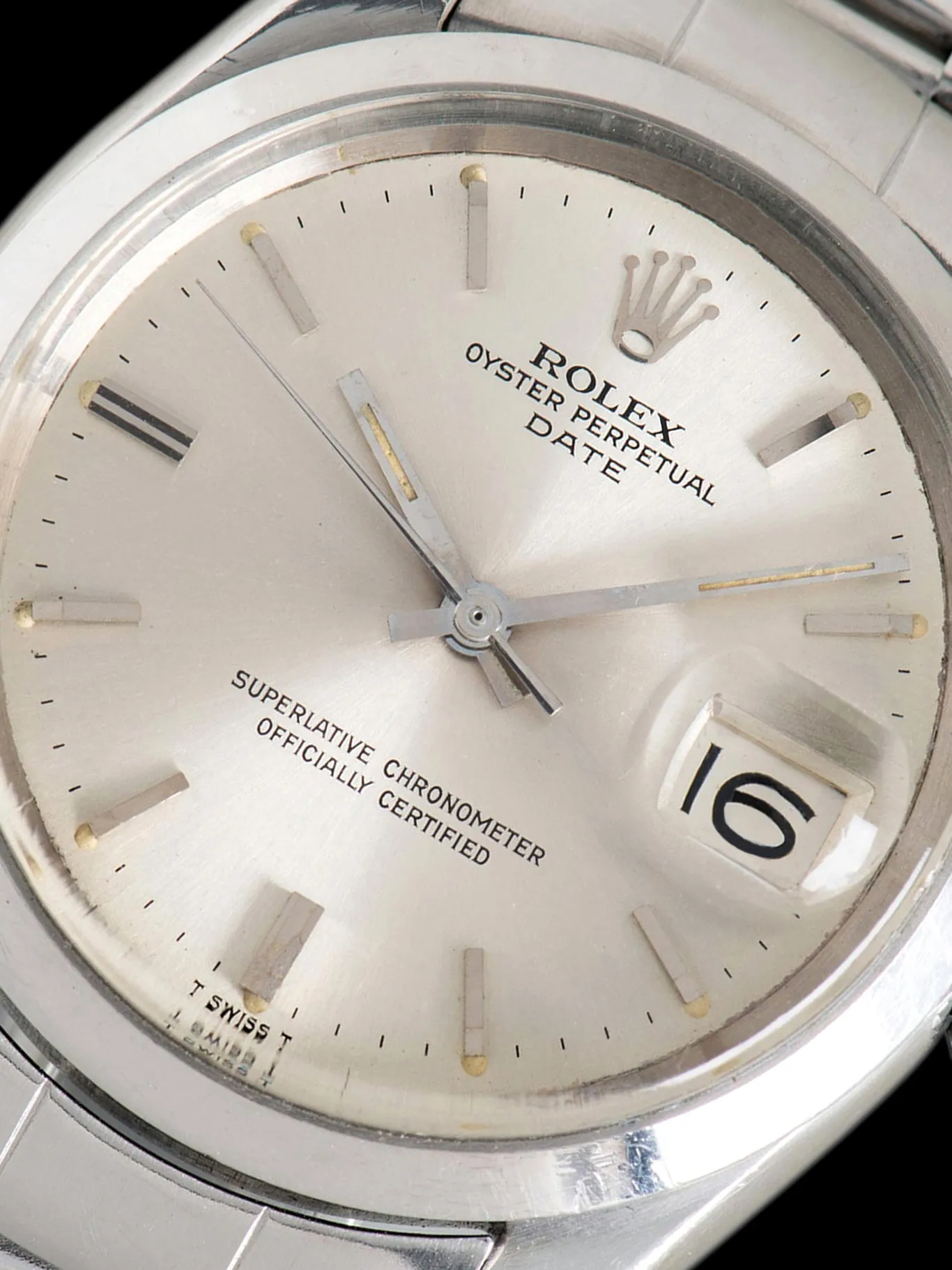 1967 Rolex Oyster-Perpetual Date (Ref. 1500) Silver Dial