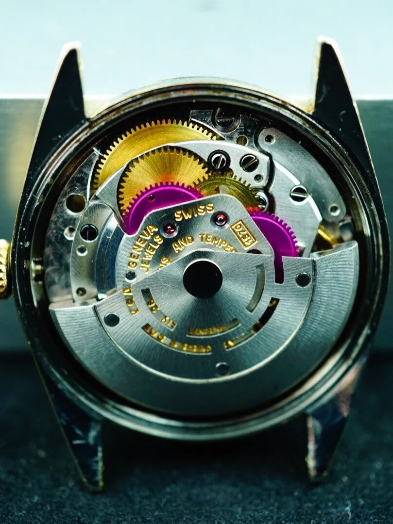 1967 Rolex Oyster Perpetual (Ref. 1024) Gold Cap "Tropical Dial"