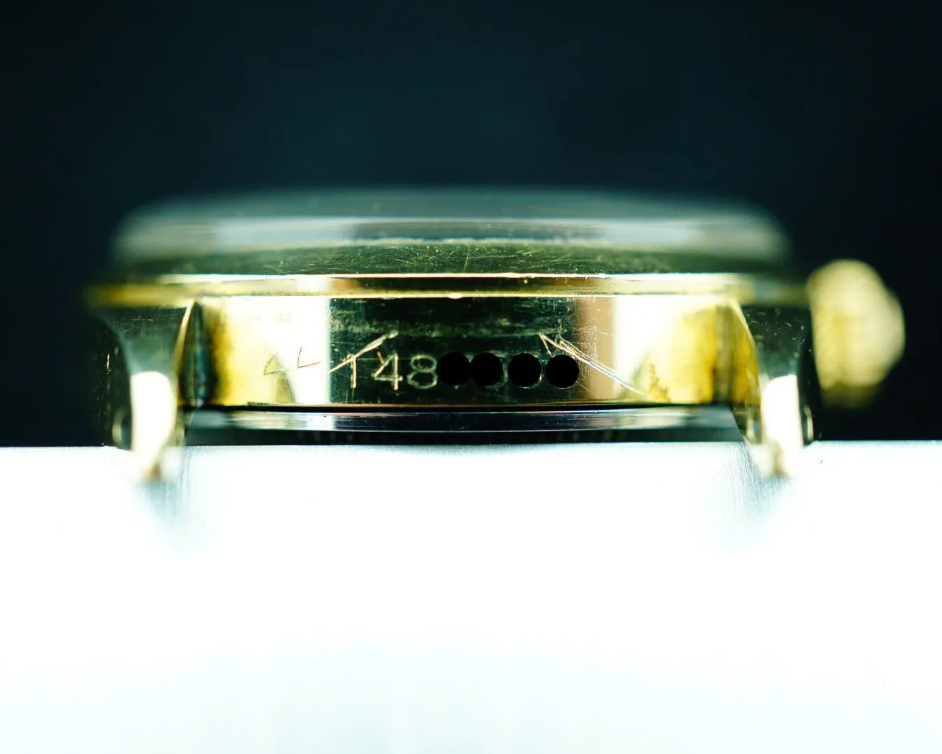 1967 Rolex Oyster Perpetual (Ref. 1024) Gold Cap "Tropical Dial"