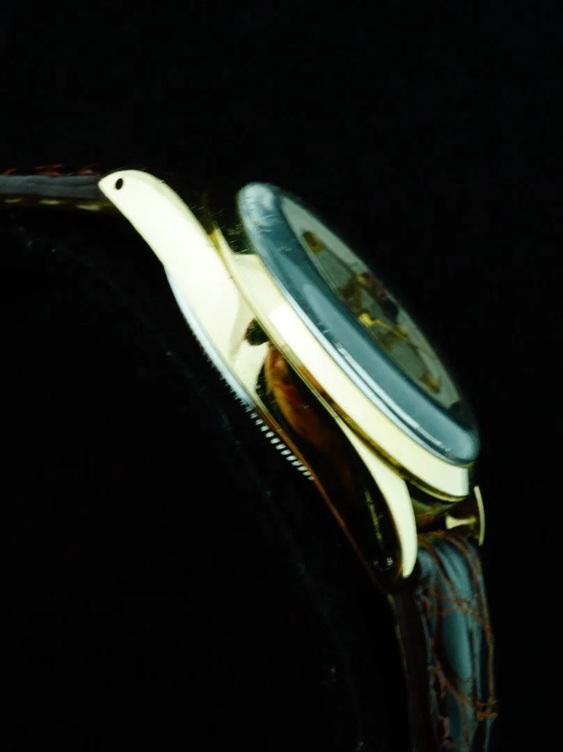 1967 Rolex Oyster Perpetual (Ref. 1024) Gold Cap "Tropical Dial"
