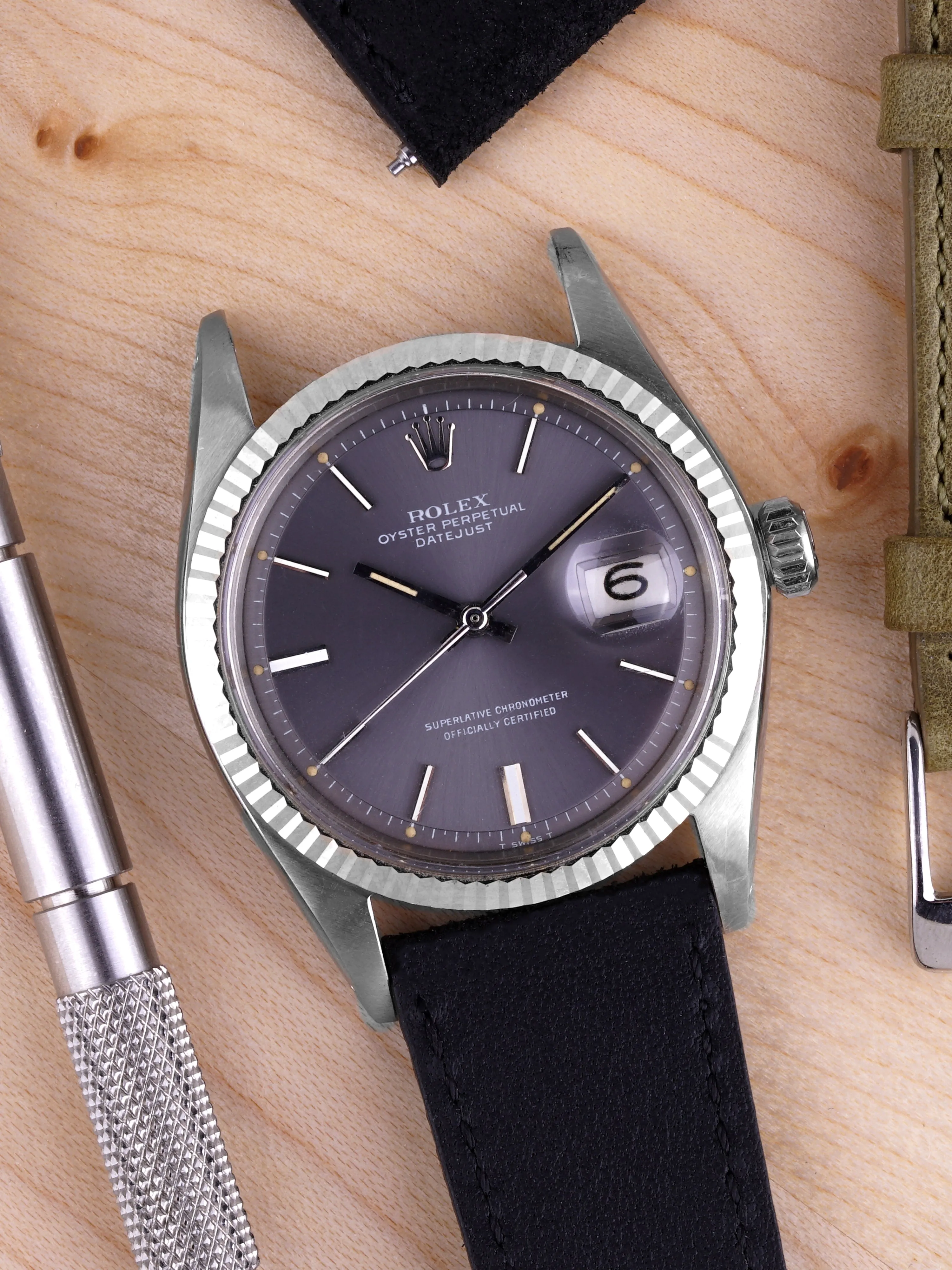 1969 Rolex Datejust (Ref. 1601) Grey Dial