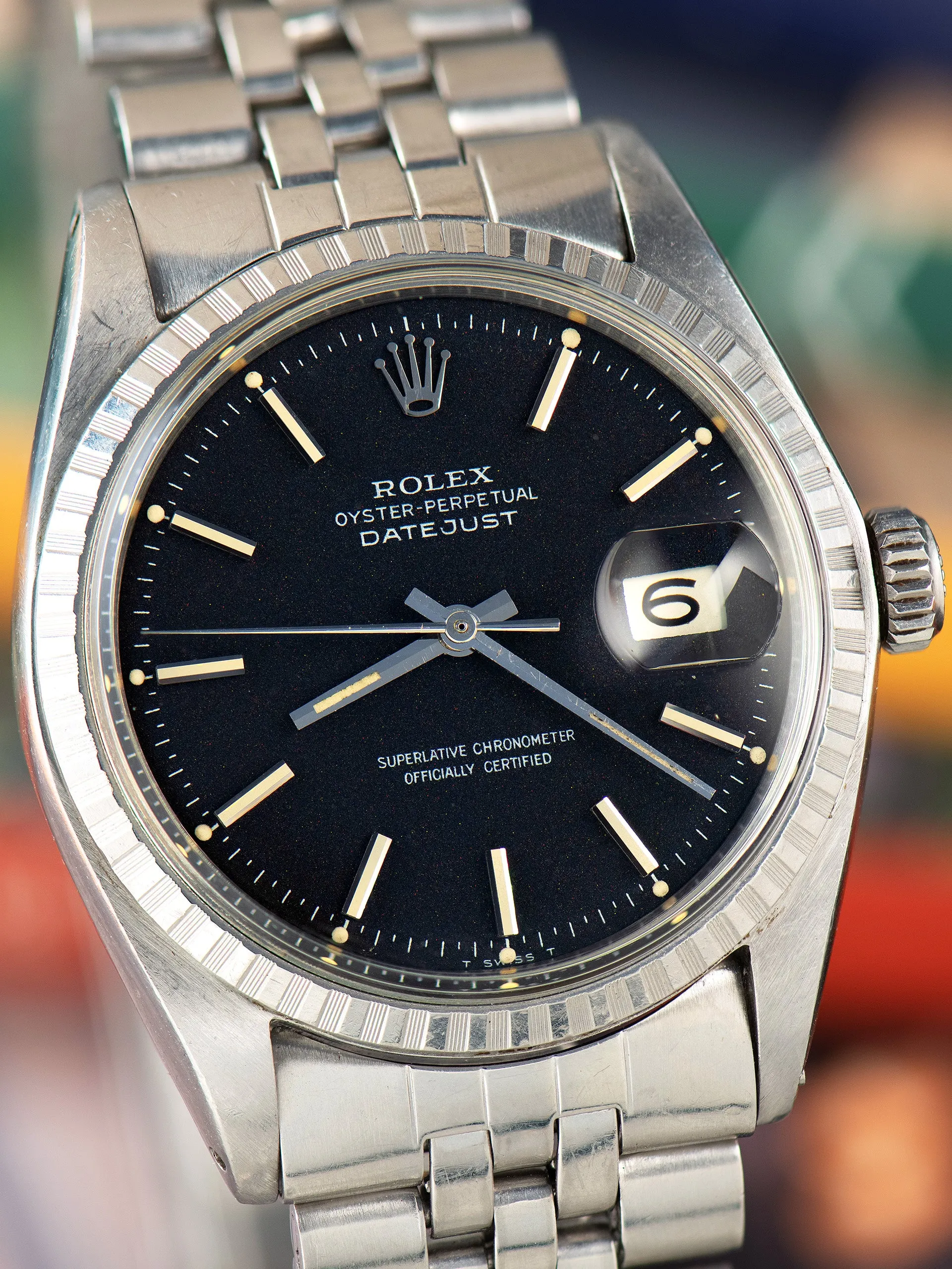 1969 Rolex Datejust (Ref. 1603) Black "Confetti" Dial
