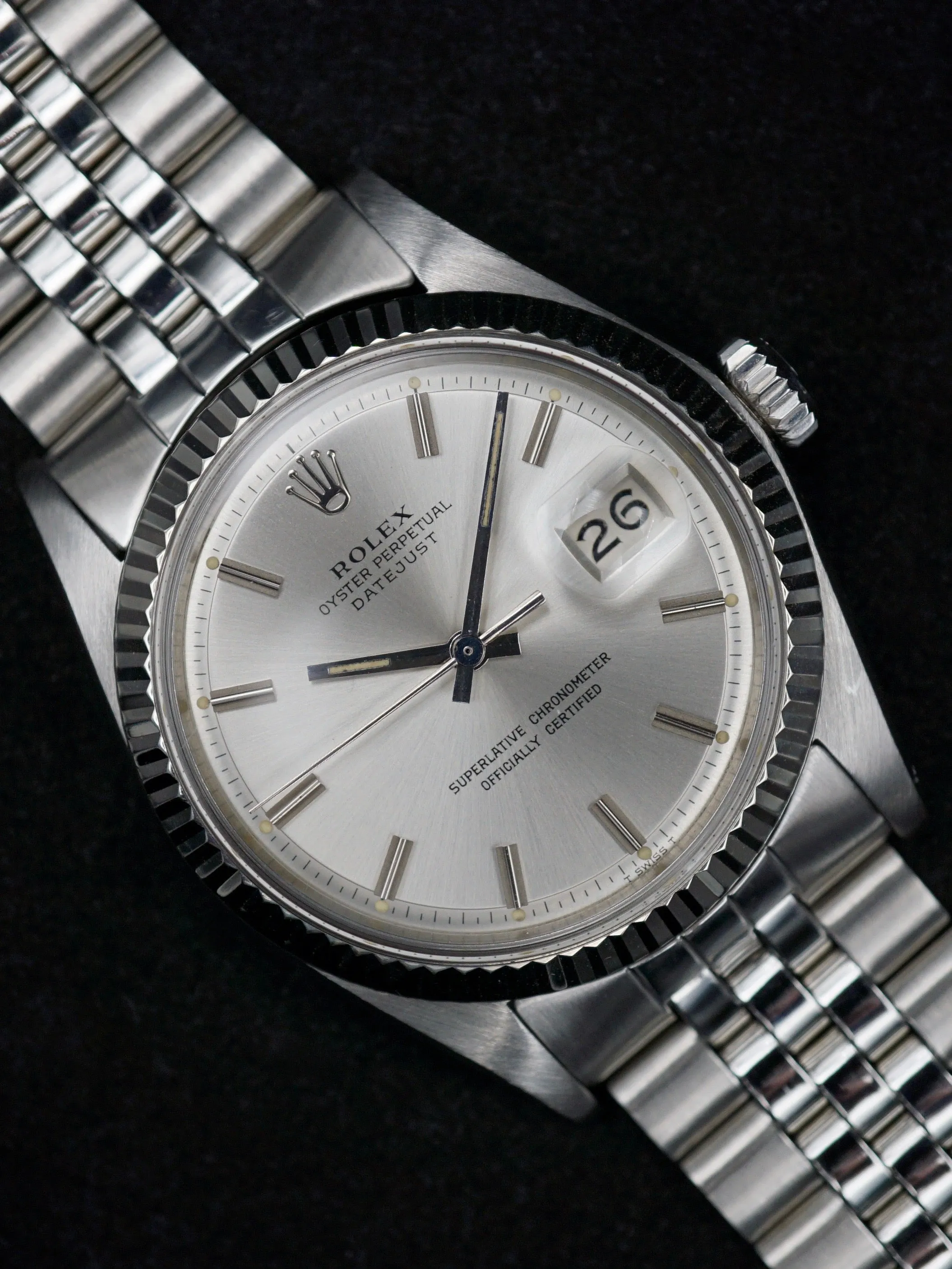 1969 Rolex Datejust (ref.1601) Silver Dial
