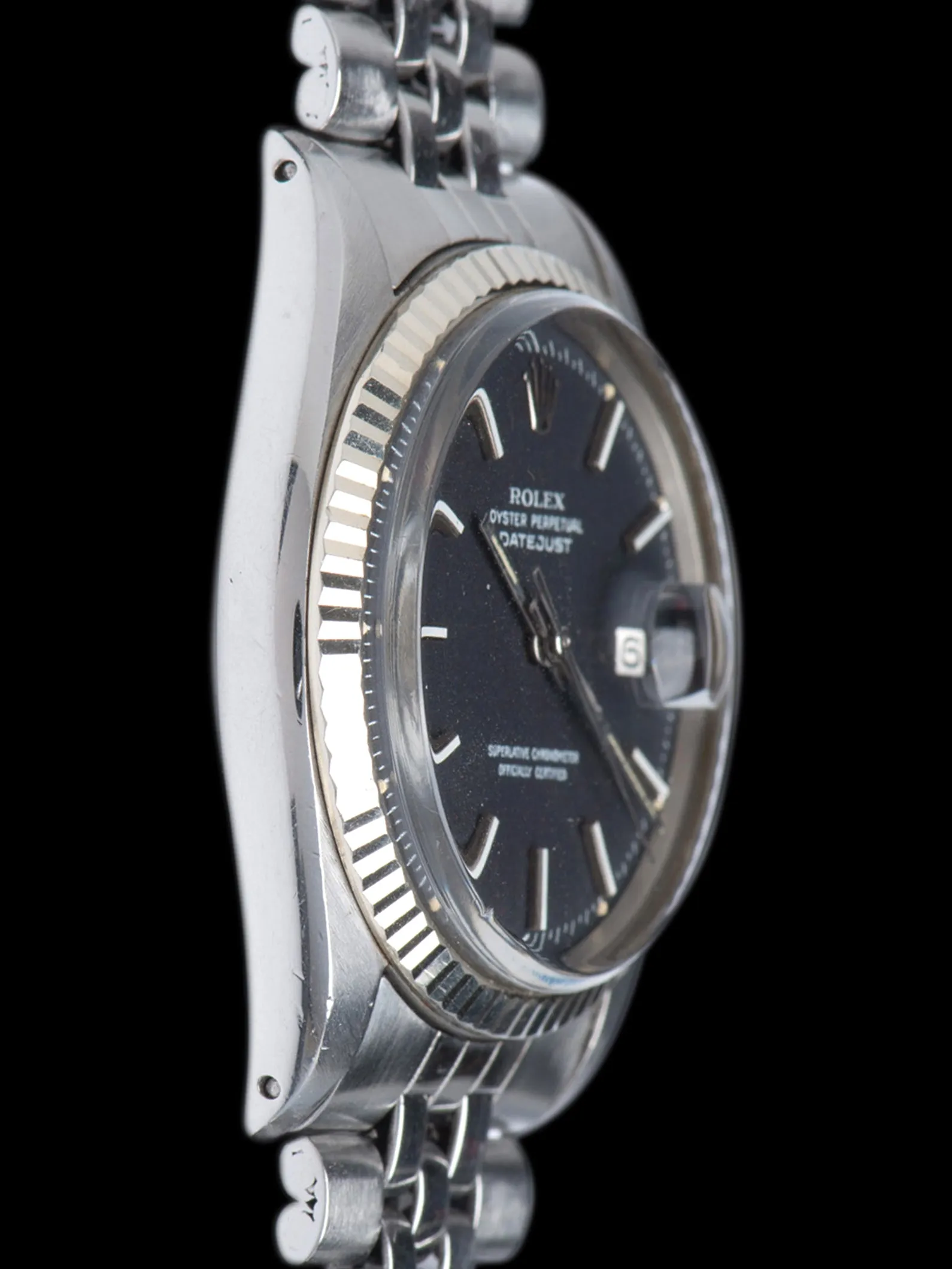 1970 Rolex Datejust (Ref. 1601) Black "Confetti" Dial