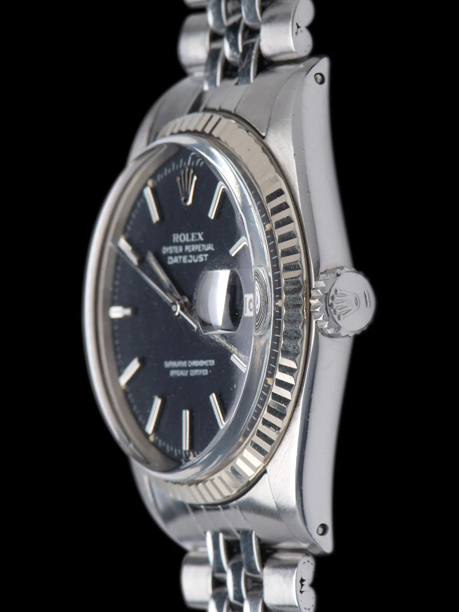 1970 Rolex Datejust (Ref. 1601) Black "Confetti" Dial