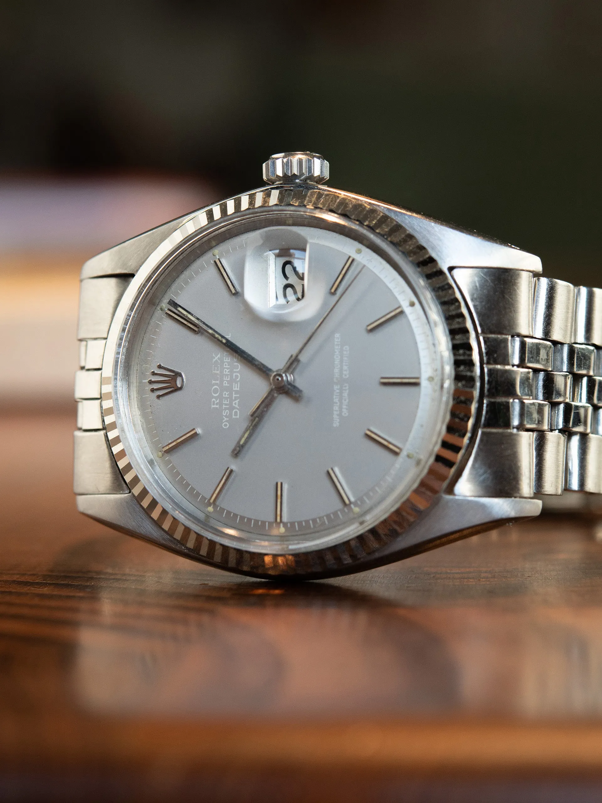 1970 Rolex Datejust (Ref. 1601) Grey "Ghost" Dial
