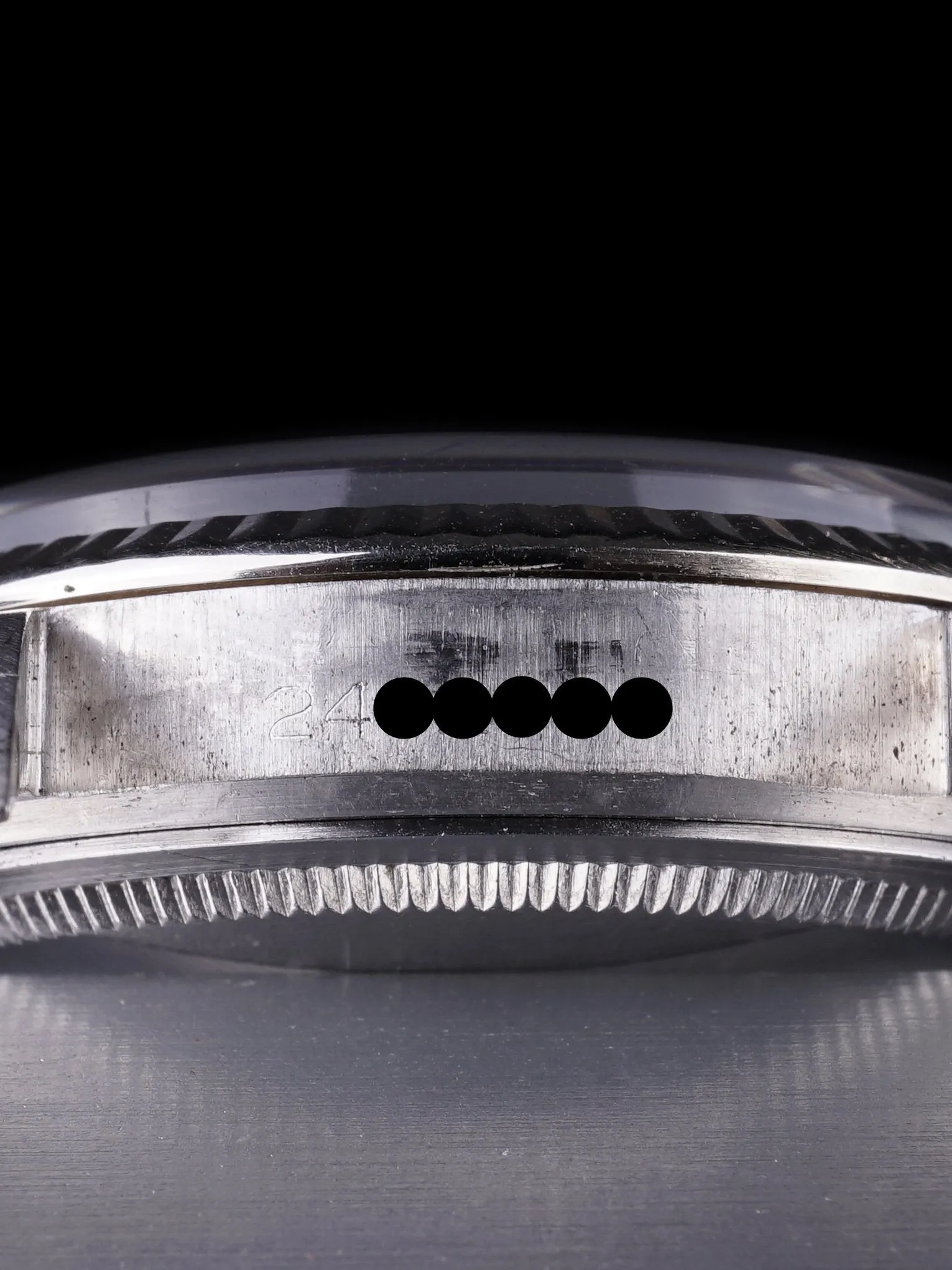 1970 Rolex Datejust (Ref. 1601) No Lume Grey "Linen Dial”
