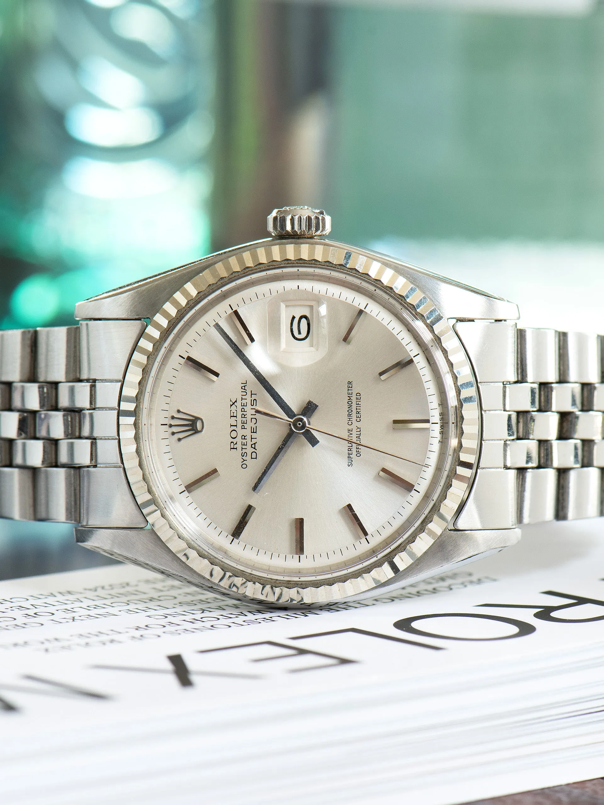 1970 Rolex Datejust (Ref. 1601) Silver Non-Luminous Dial