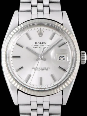 1970 Rolex Datejust (Ref. 1601) Silver Non-Luminous Dial