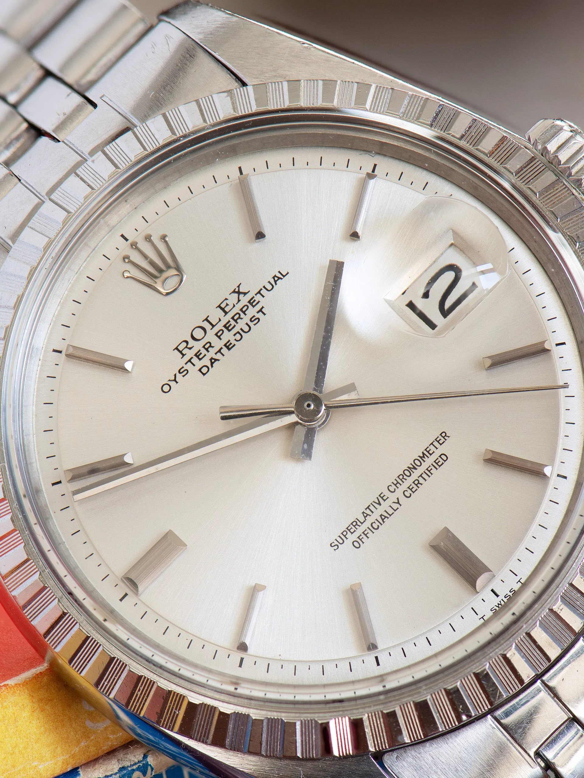 1970 Rolex Datejust (Ref. 1603) Silver Non-Luminous Dial