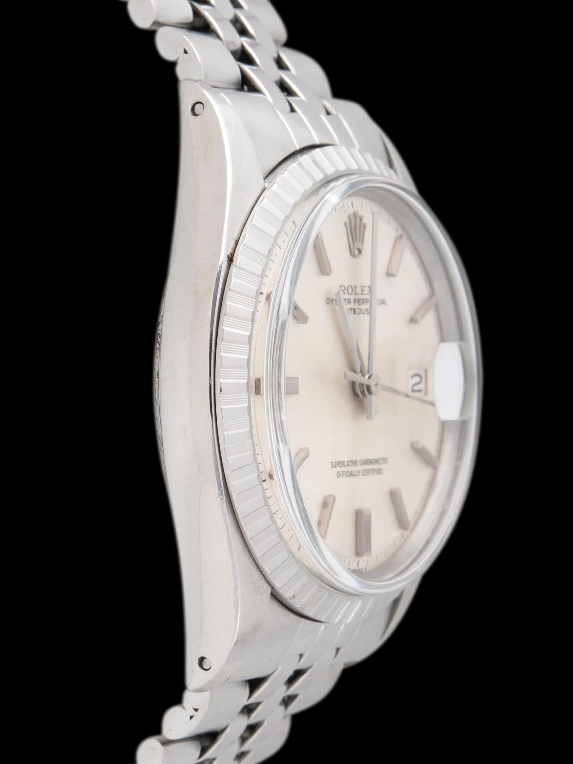 1970 Rolex Datejust (Ref. 1603) Silver Non-Luminous Dial