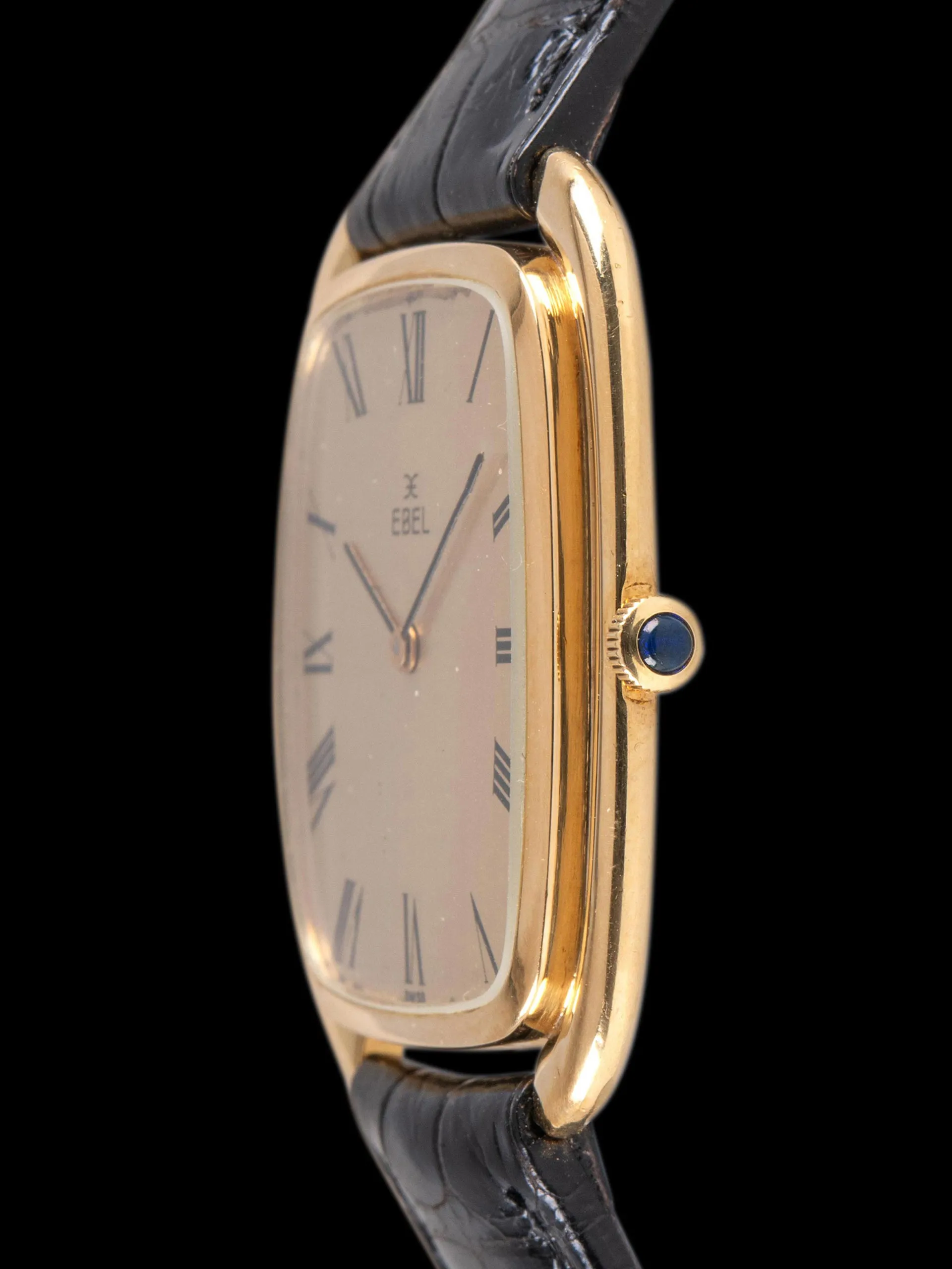 1970s Ebel Gondole Vertical 18K YG "Jumbo"