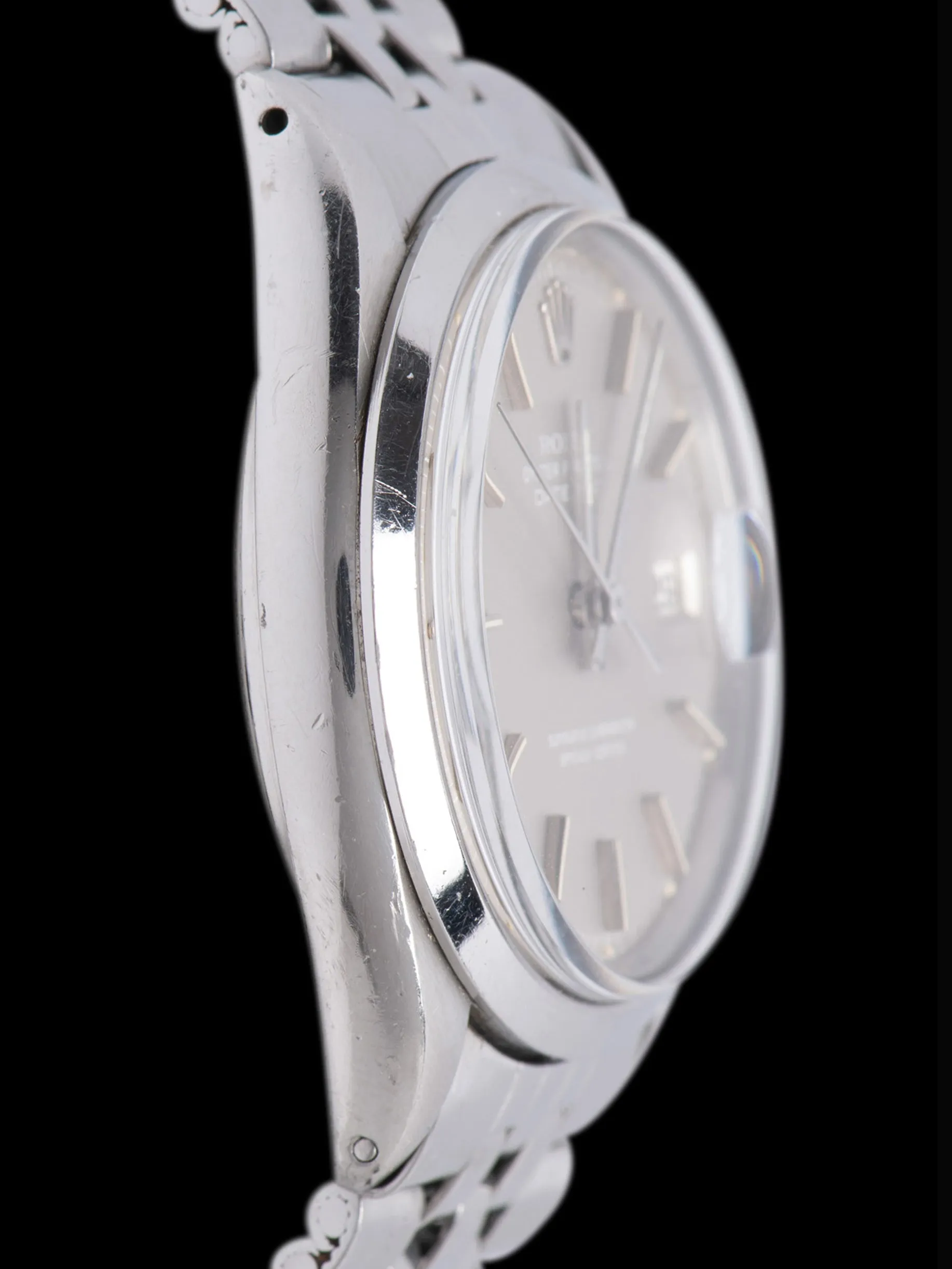 1971 Rolex Datejust (Ref. 1600) Grey "Ghost" Dial W/ Guarantee Paper