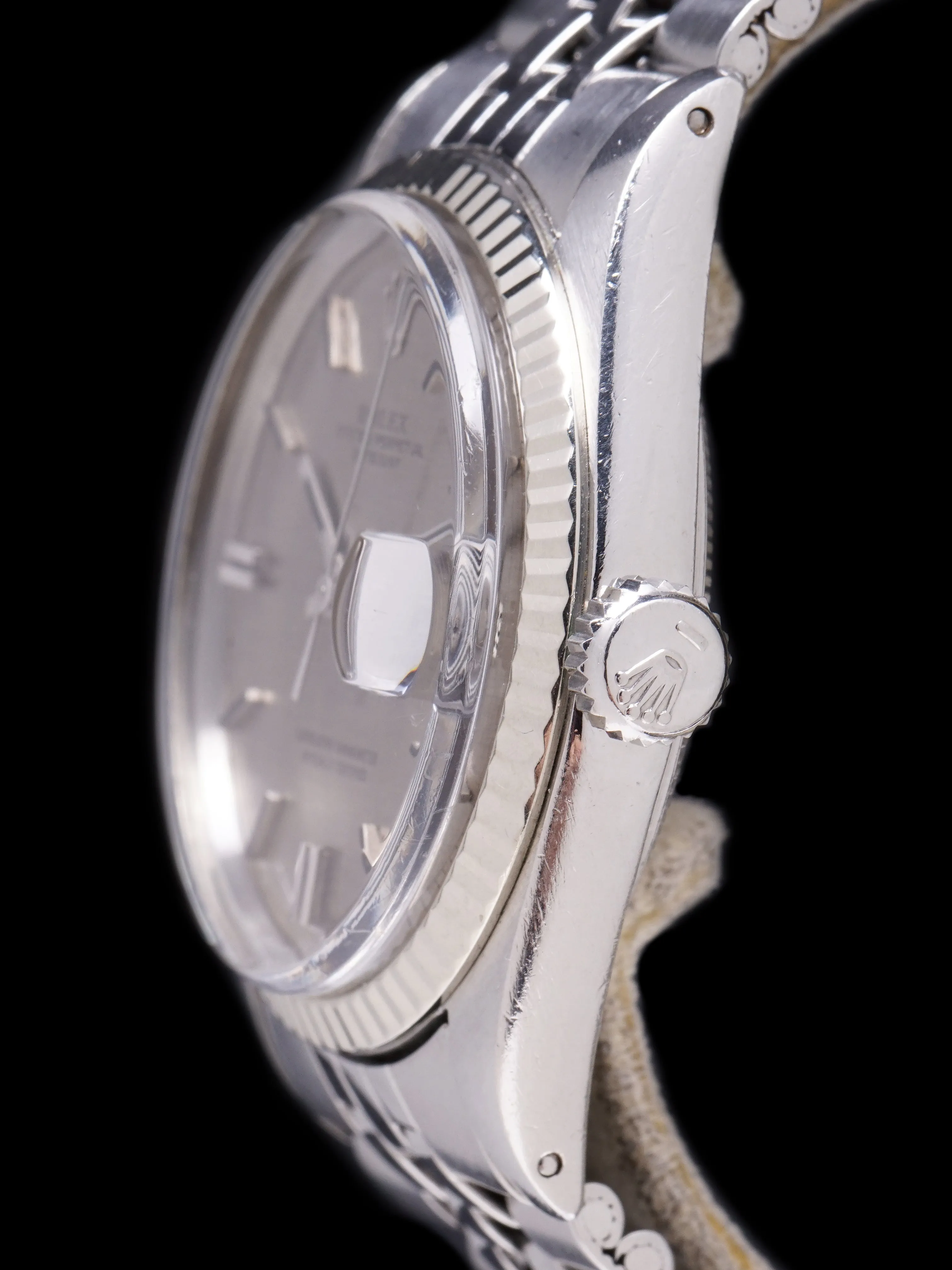 1971 Rolex Datejust (Ref. 1601) No Lume Gray "Linen Dial”