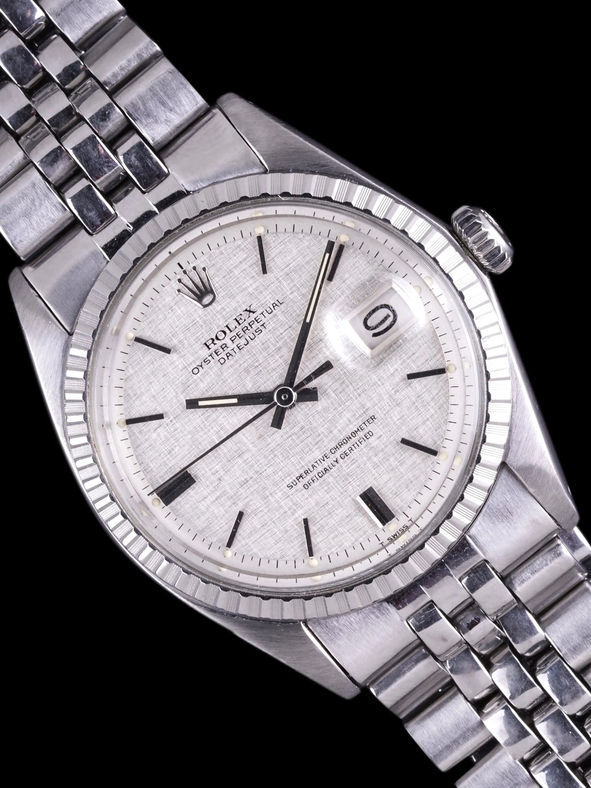 1971 Rolex Datejust (Ref. 1603) Silver Linen Dial