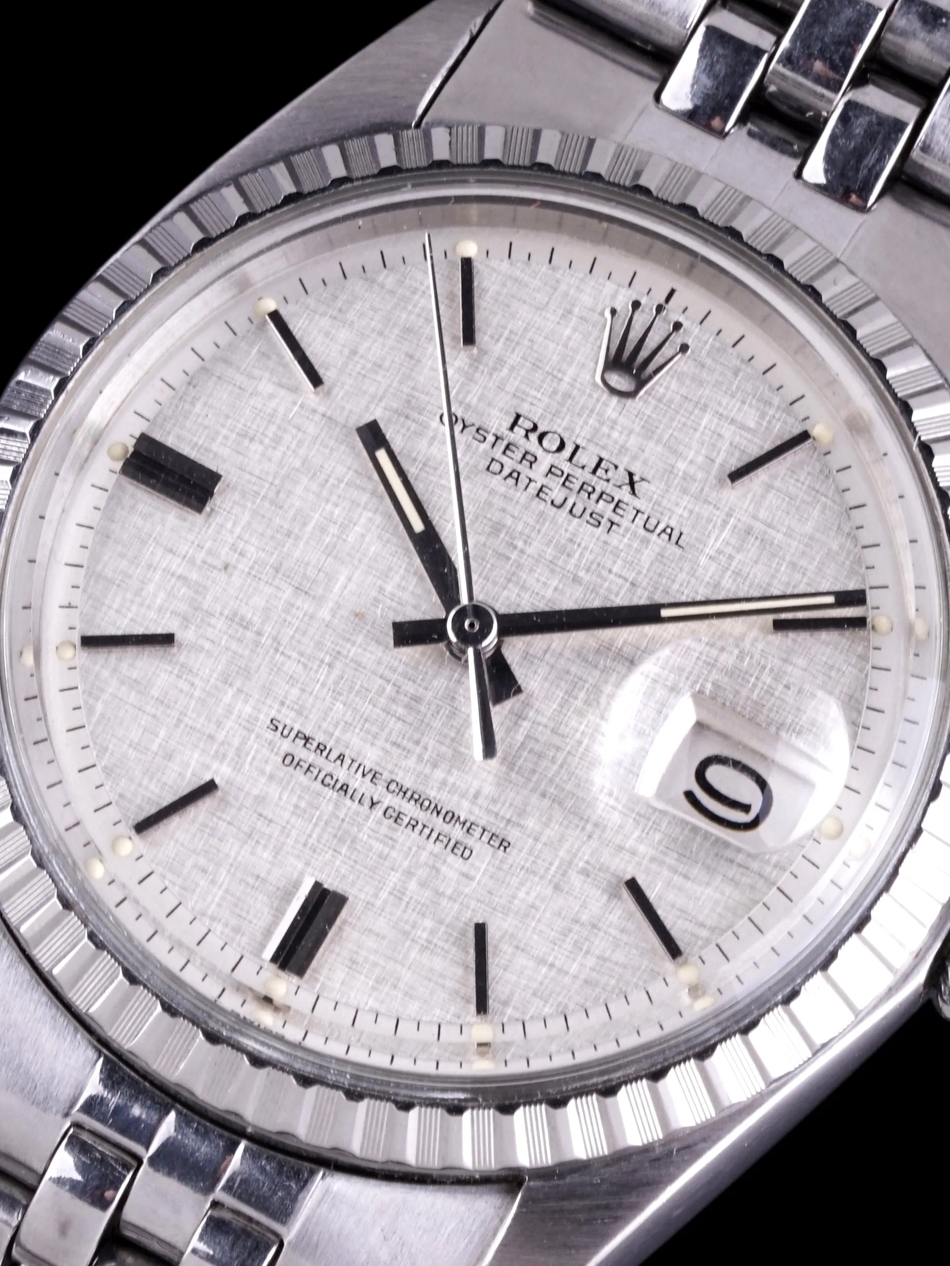 1971 Rolex Datejust (Ref. 1603) Silver Linen Dial