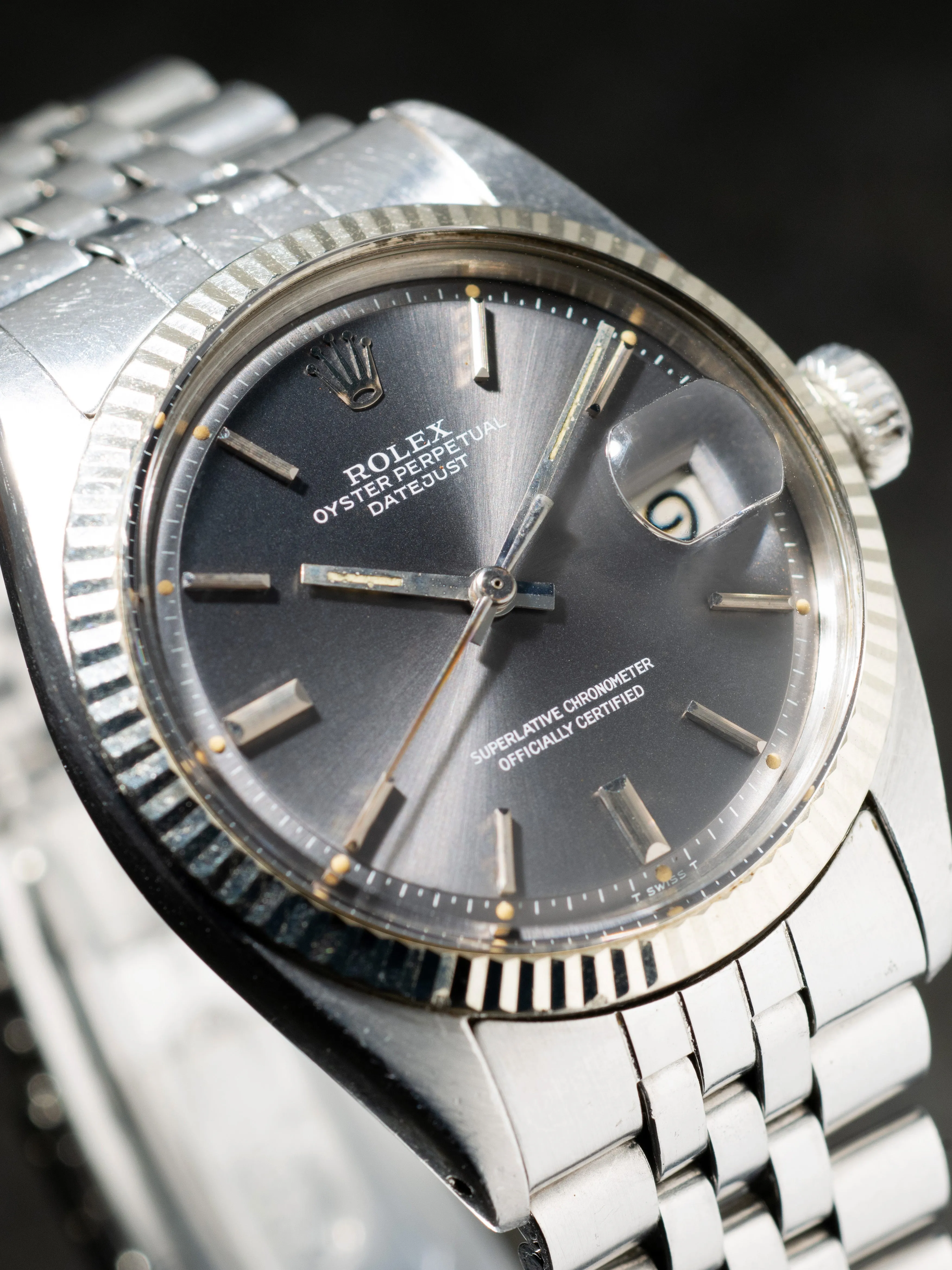 1972 Rolex Datejust (Ref. 1601) Grey Dial