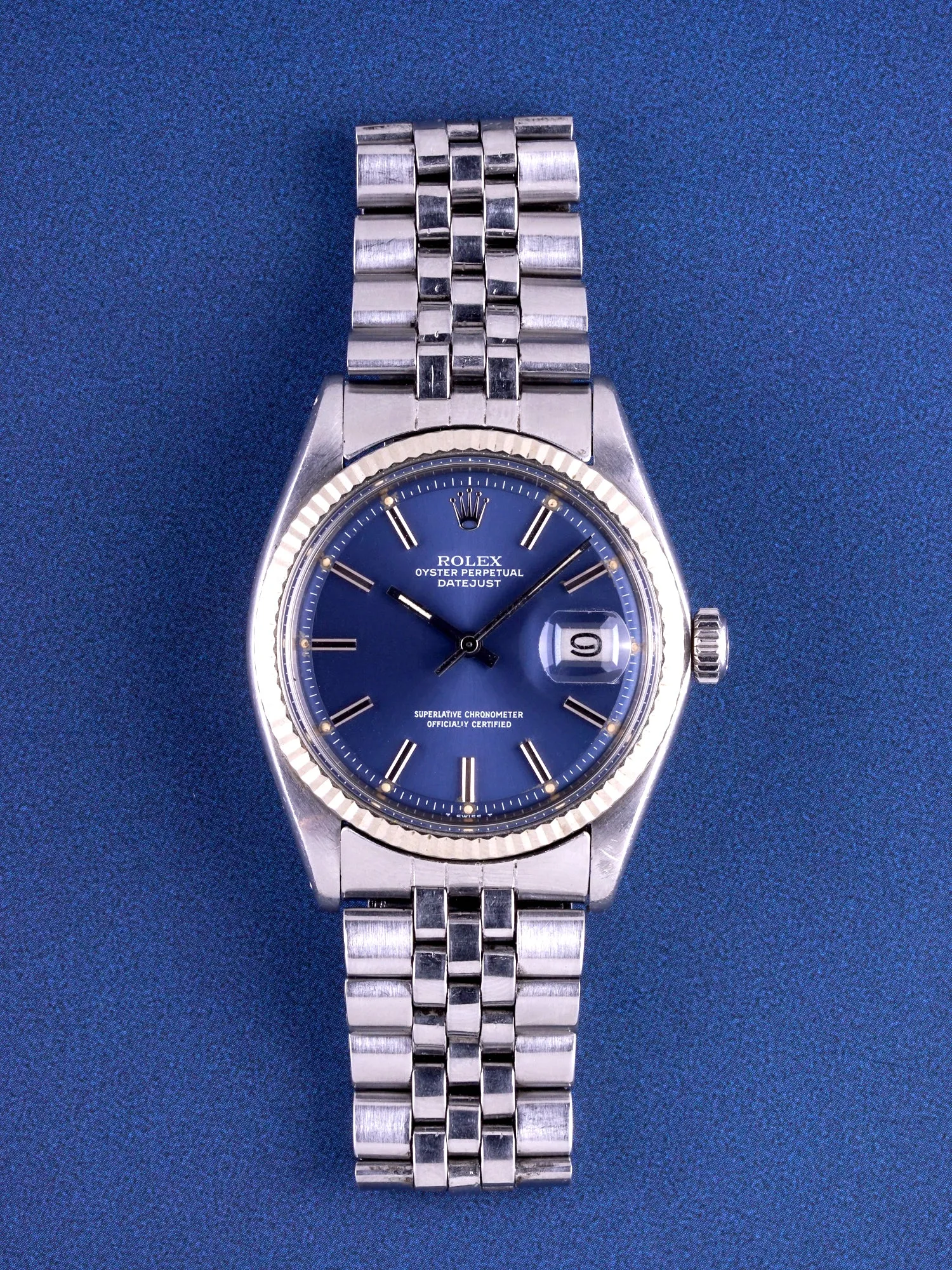 1973 Rolex Datejust (Ref. 1601) Blue Dial
