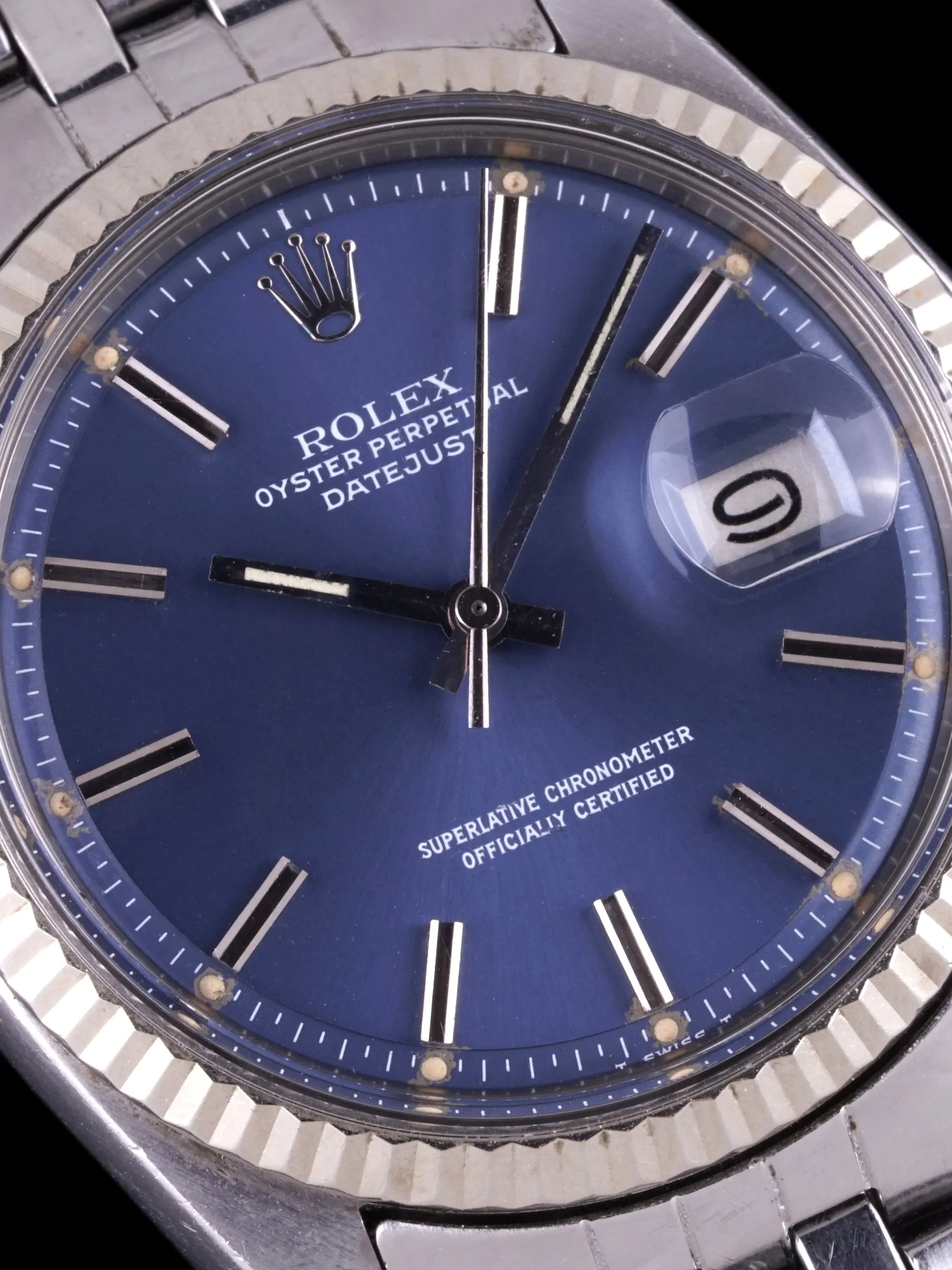 1973 Rolex Datejust (Ref. 1601) Blue Dial