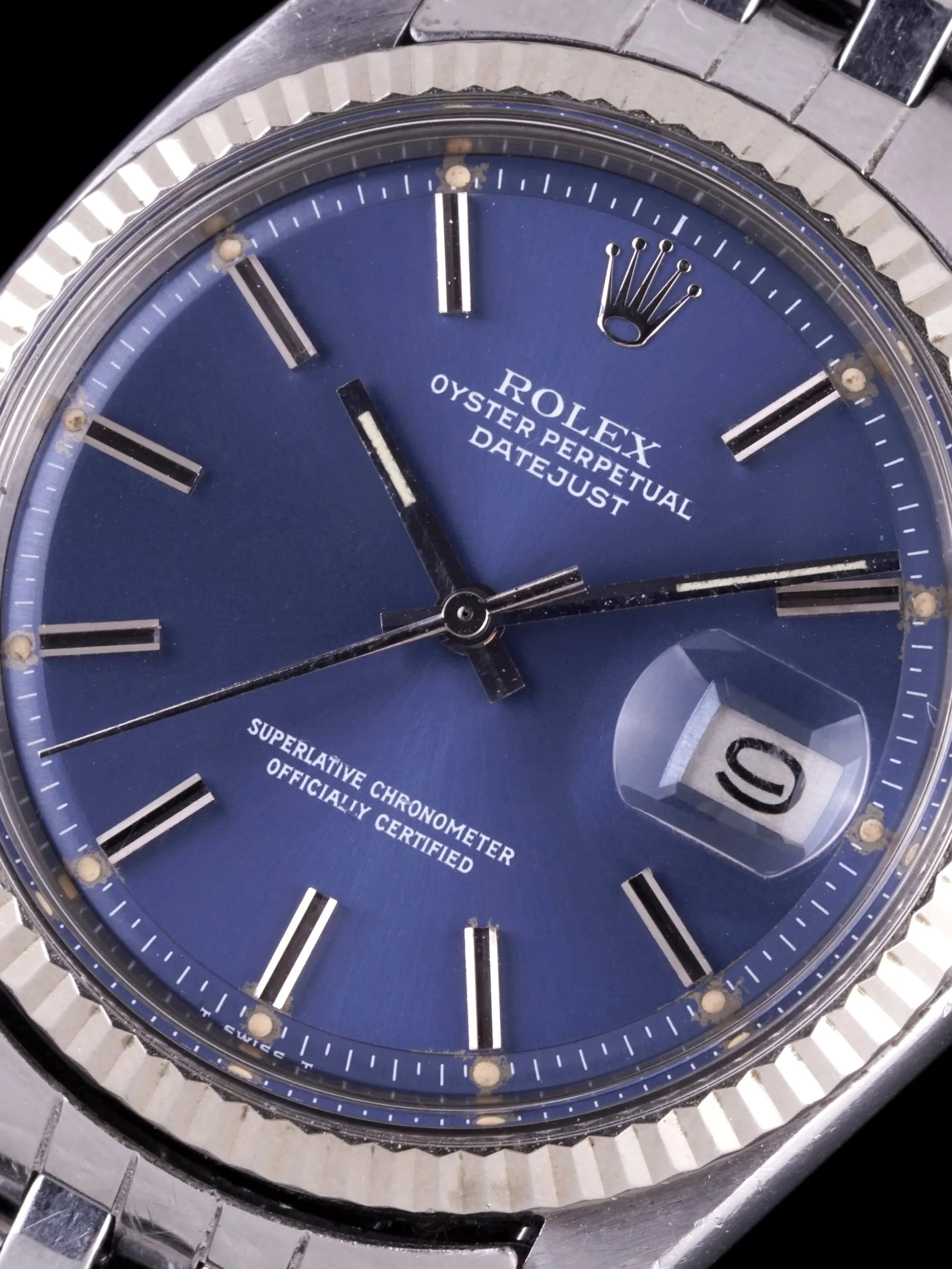 1973 Rolex Datejust (Ref. 1601) Blue Dial