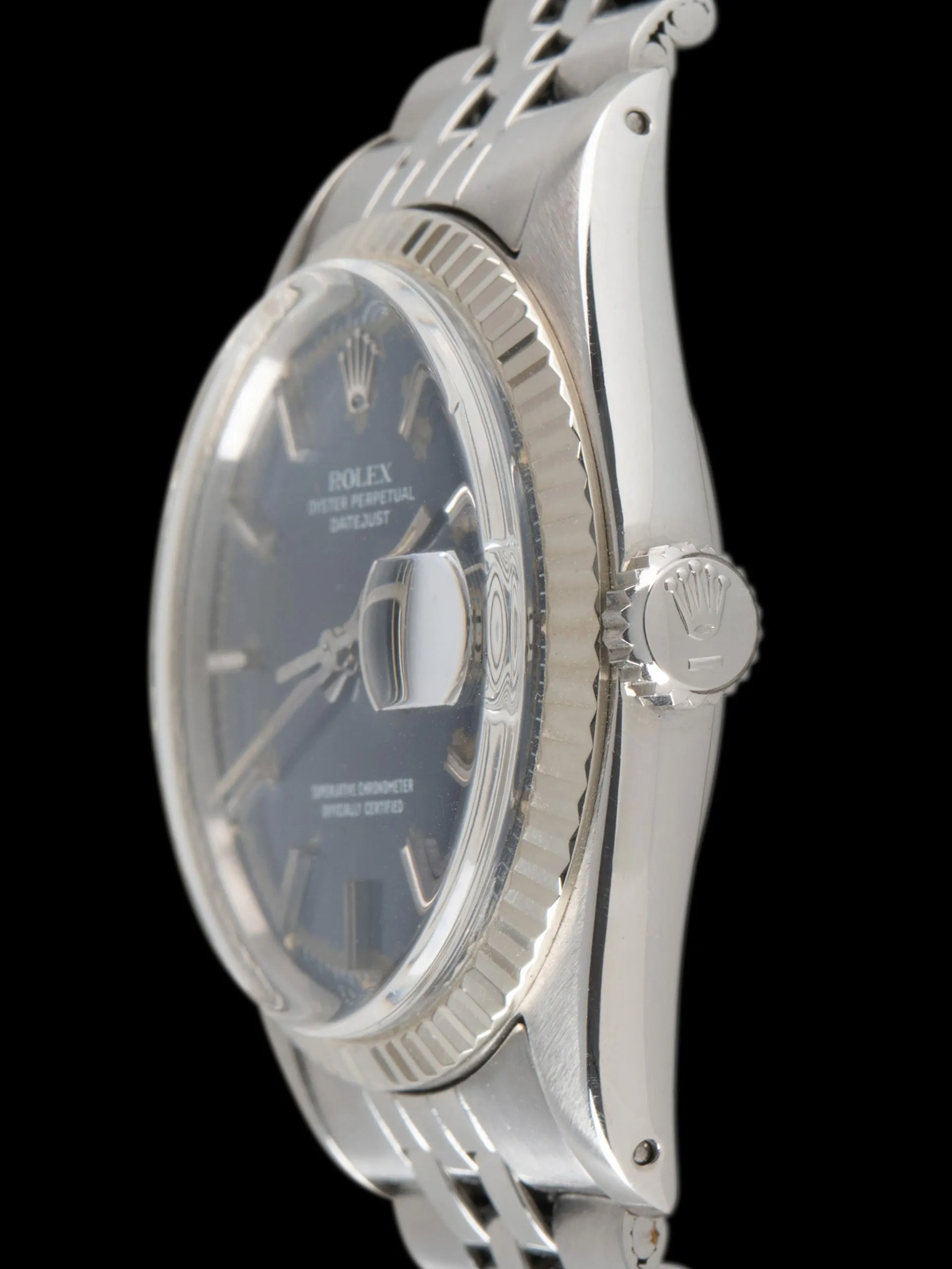 1973 Rolex Datejust (Ref. 1601) Blue Sigma "Patina" Dial