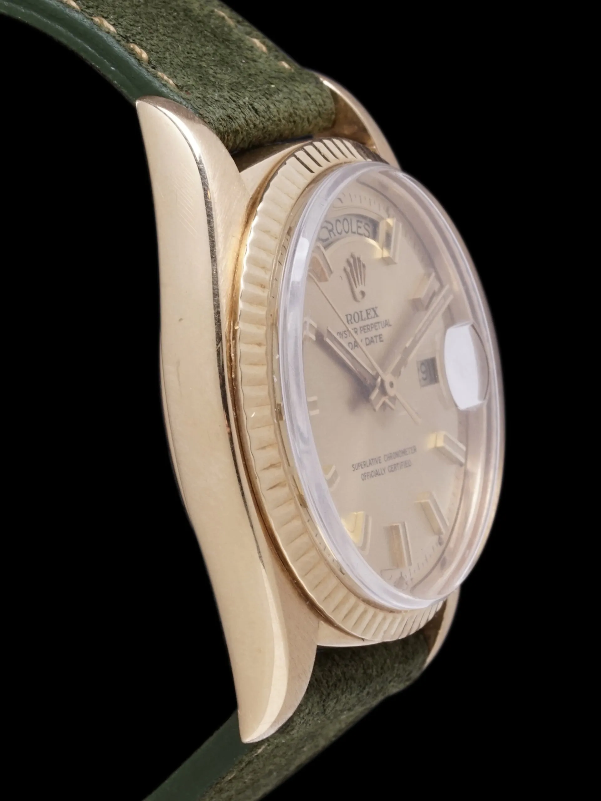 1973 Rolex Day-Date (Ref. 1803) 18k YG "Wide Boy" Dial
