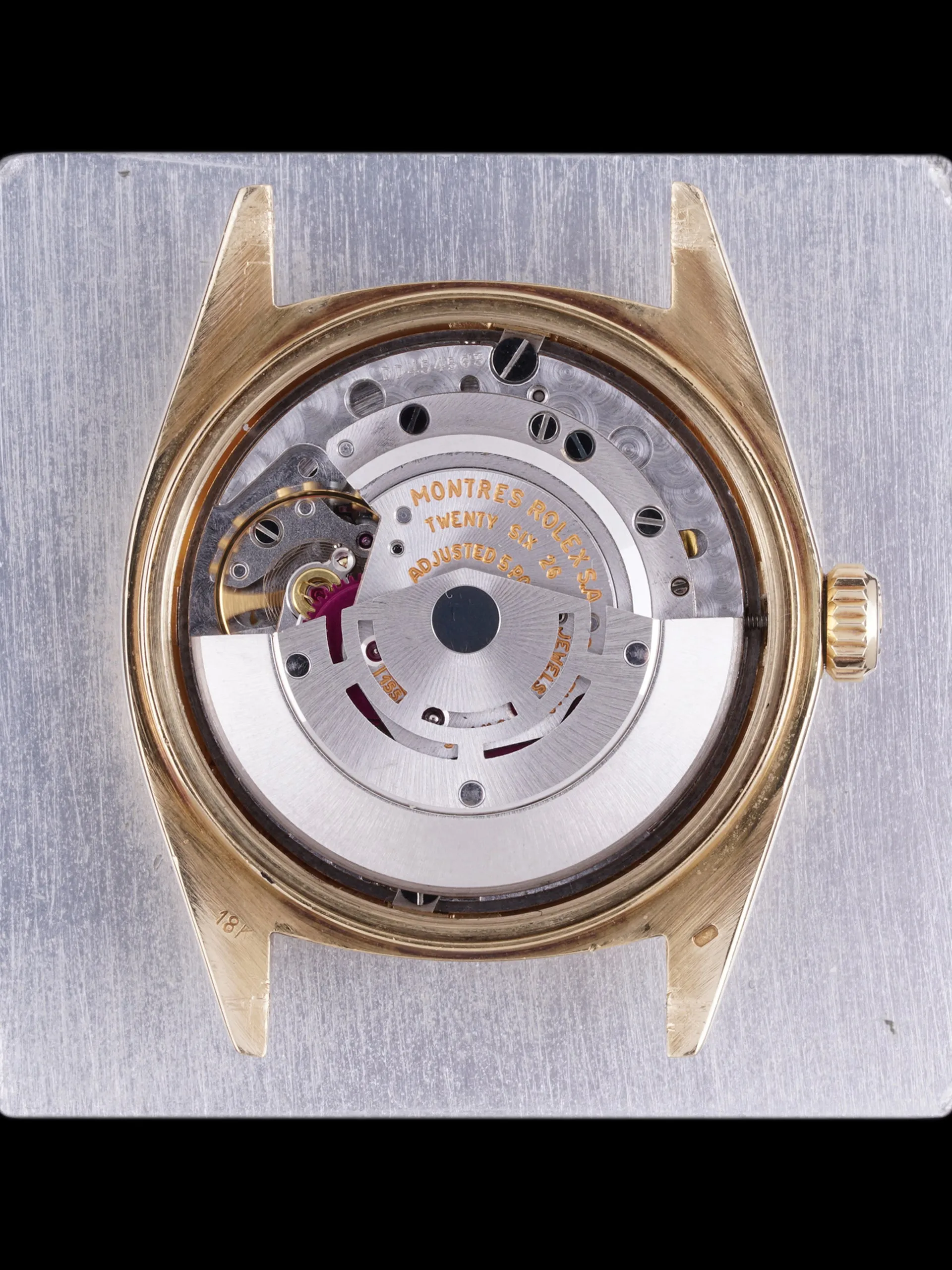 1973 Rolex Day-Date (Ref. 1803) 18k YG "Wide Boy" Dial