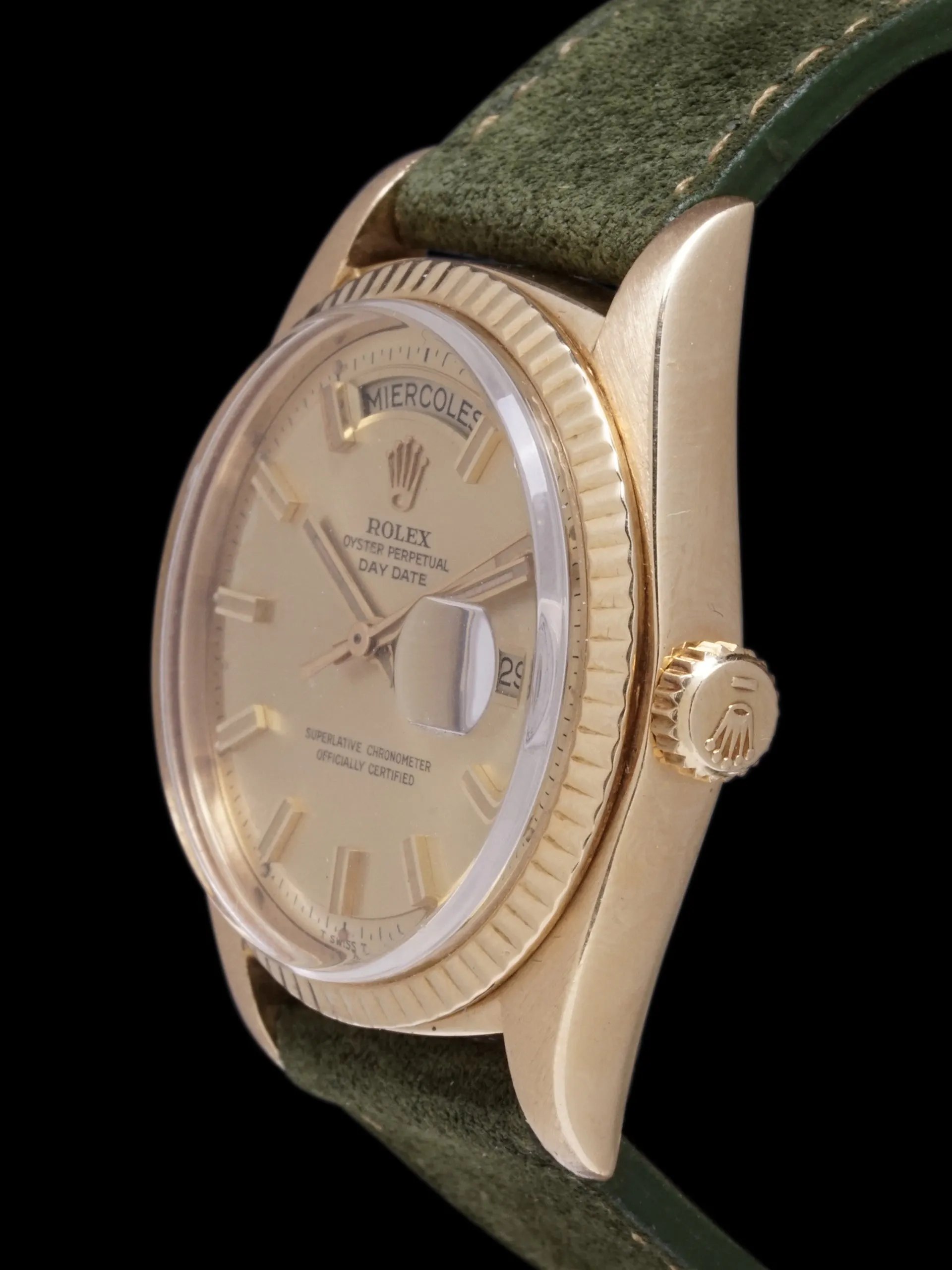 1973 Rolex Day-Date (Ref. 1803) 18k YG "Wide Boy" Dial