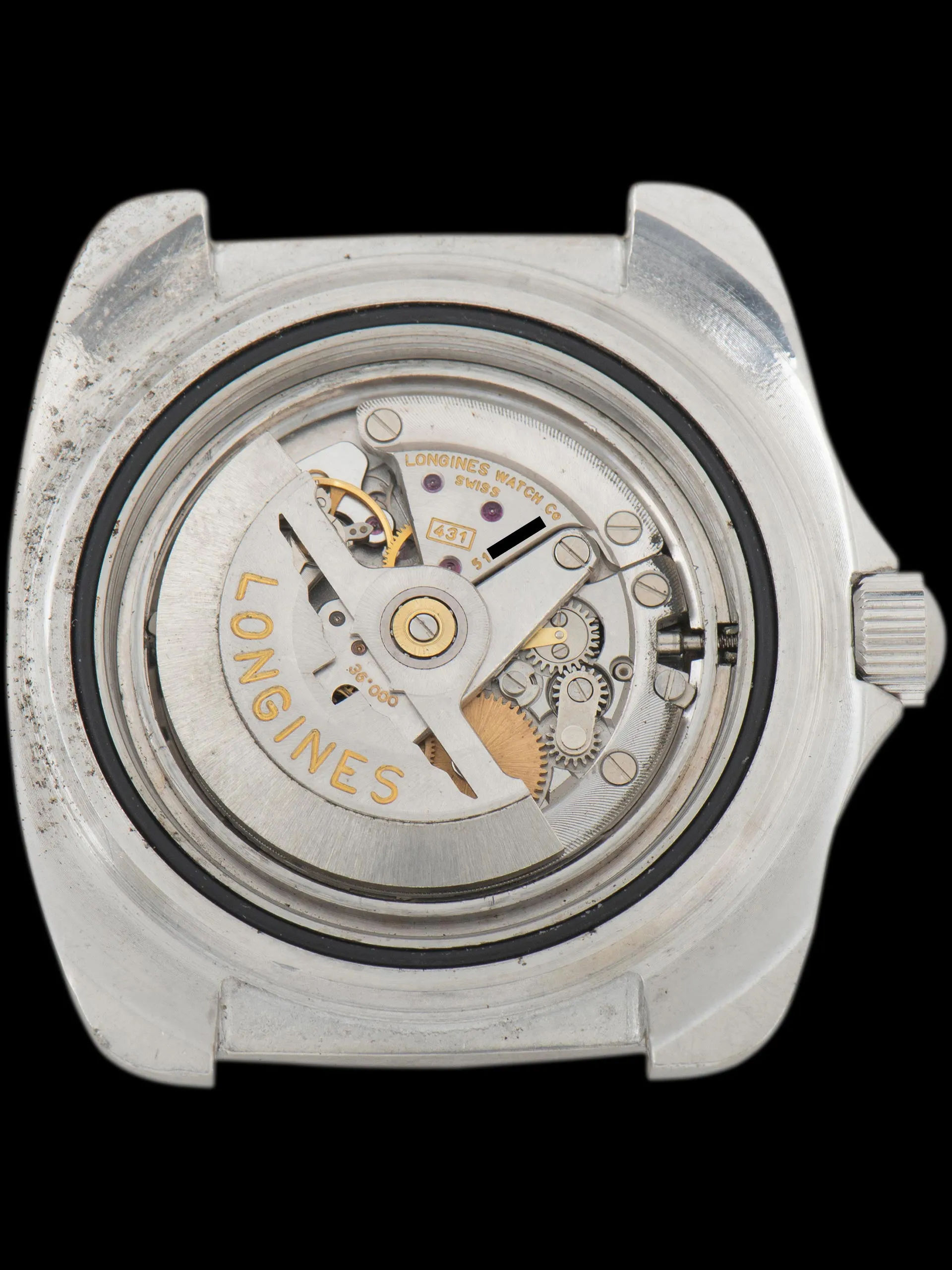 1974 Longines Conquest (Ref. 1542-1) Blue "Fume" Dial