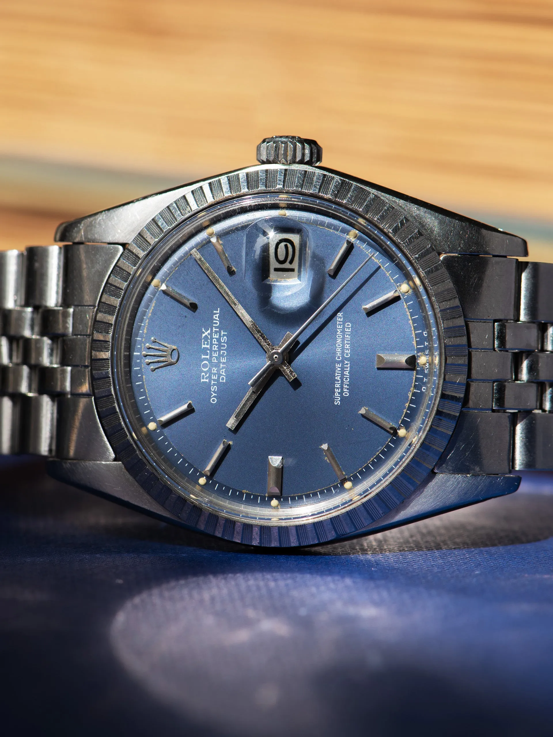 1974 Rolex Datejust (Ref. 1603) Blue Sigma Dial